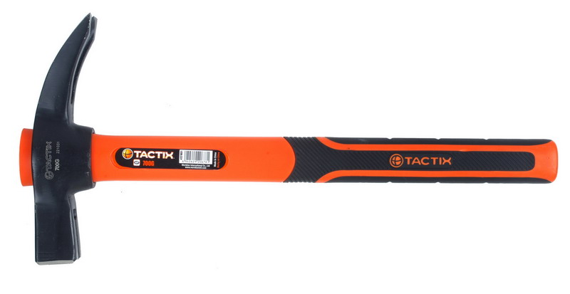 ค้อนหัวเหลี่ยม ด้ามไฟเบอร์ 700กรัม 221031 TACTIX แบบ USA