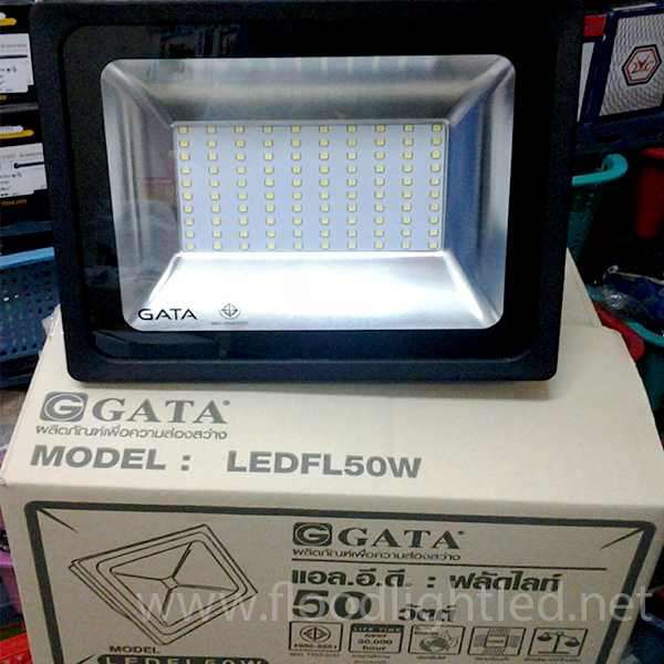 สปอร์ตไลท์LED 50w ยี่ห้อ GATA (แสงขาว)