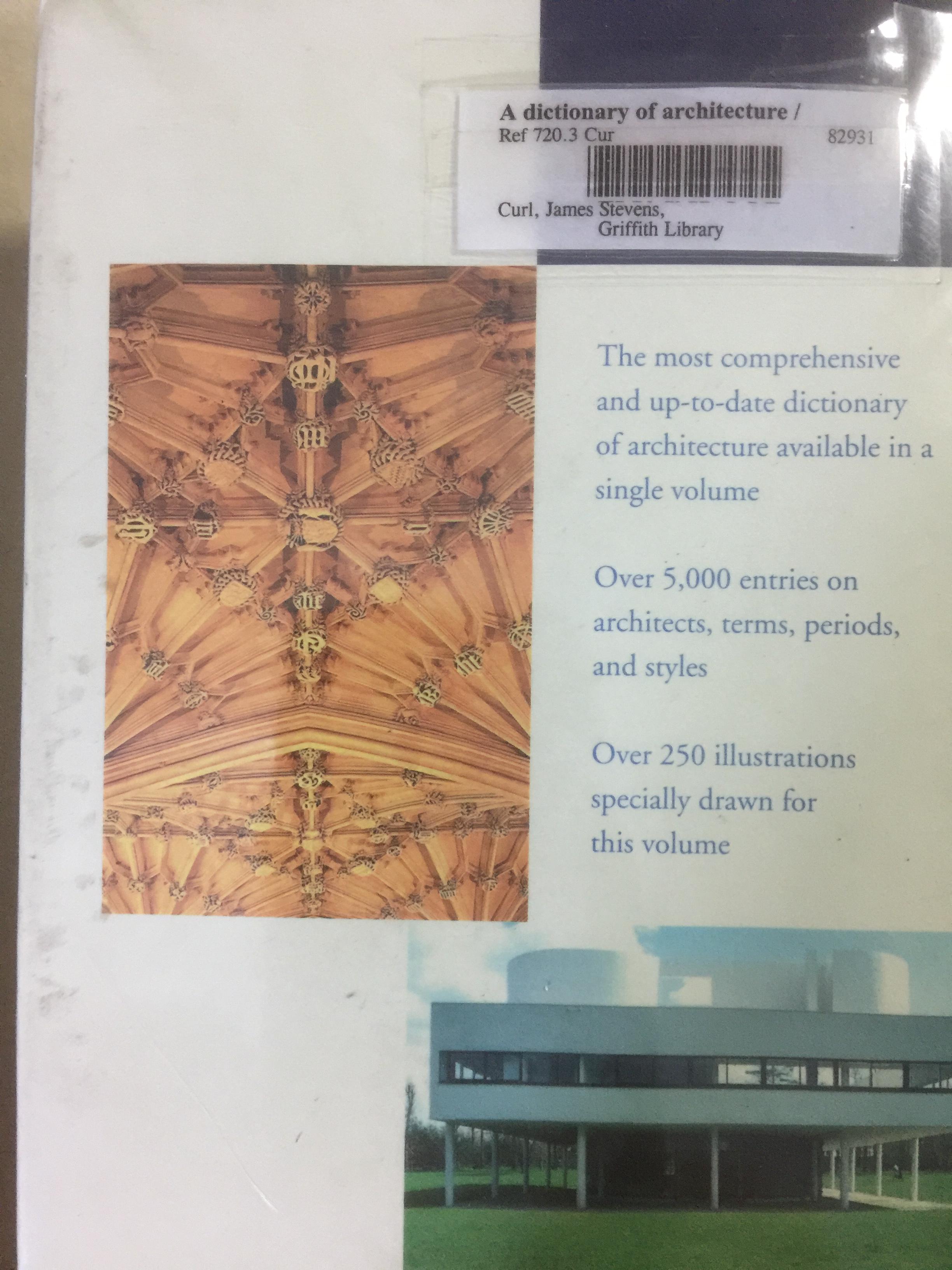 OXFORD DICTIONARY OF ARCHITECTURE 0 กก.
