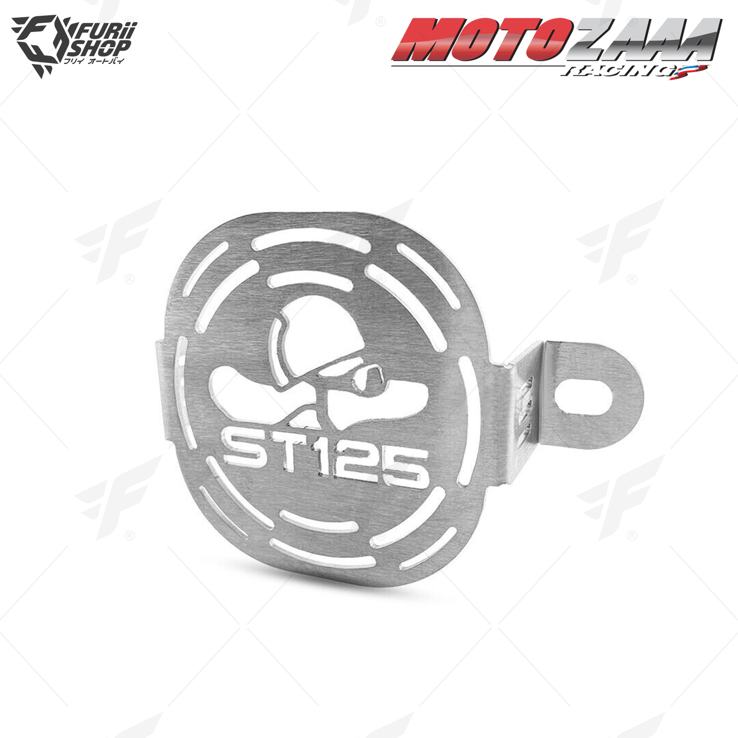 บังแตร/บังแตรแต่ง MOTOZAAA Horn Protector Silver : for Honda DAX 125