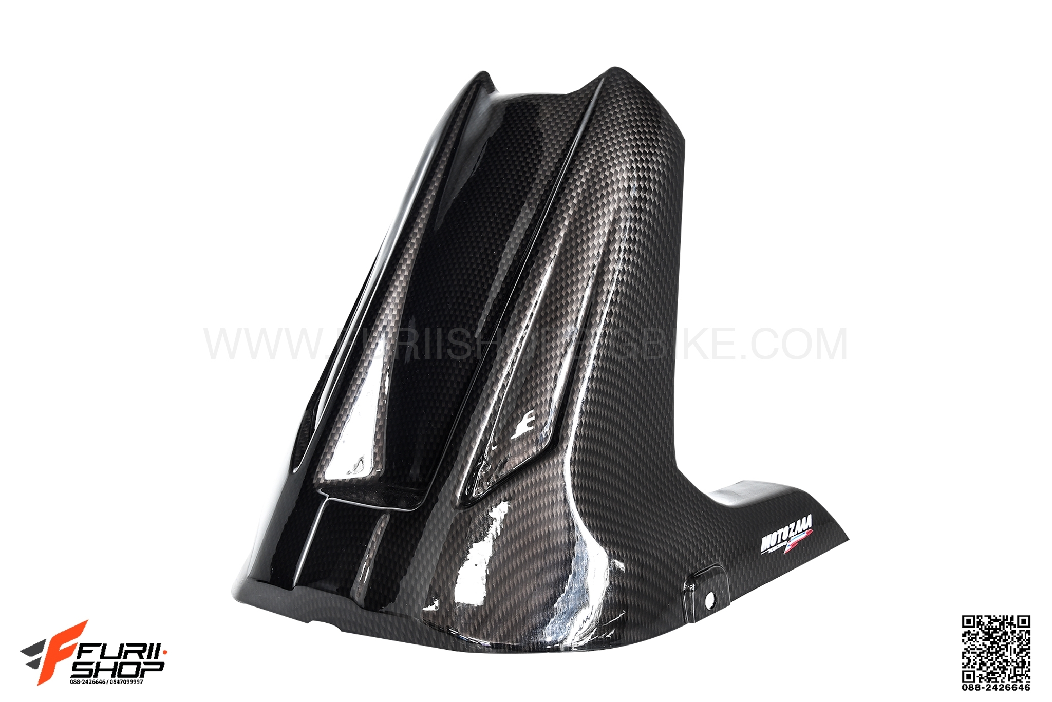 บังโคลนหลังลายเคฟล่า MOTOZAAA FOR YAMAHA R15 2017