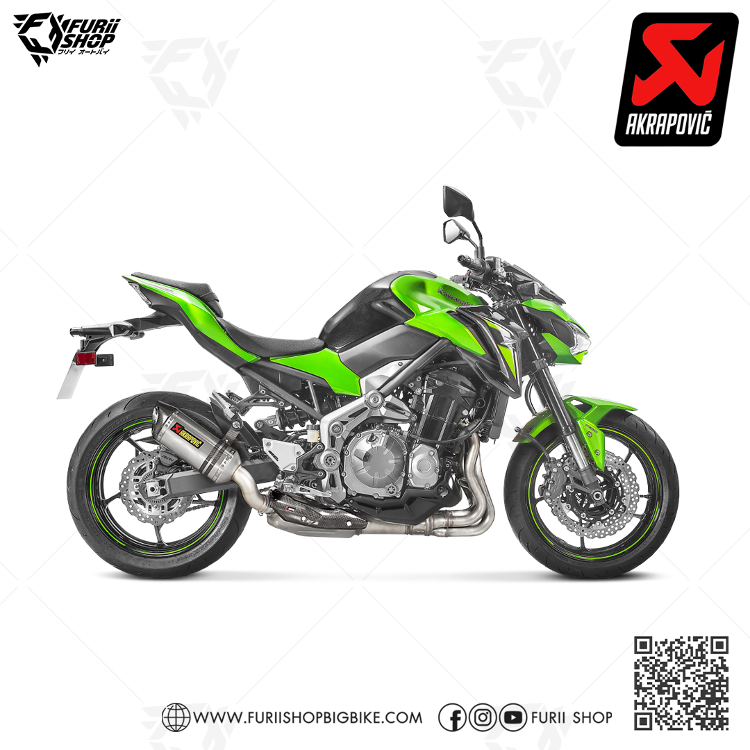 ท่อแต่ง Akrapovic Slip On Titanium : for Kawasaki Z900 2020 -2021