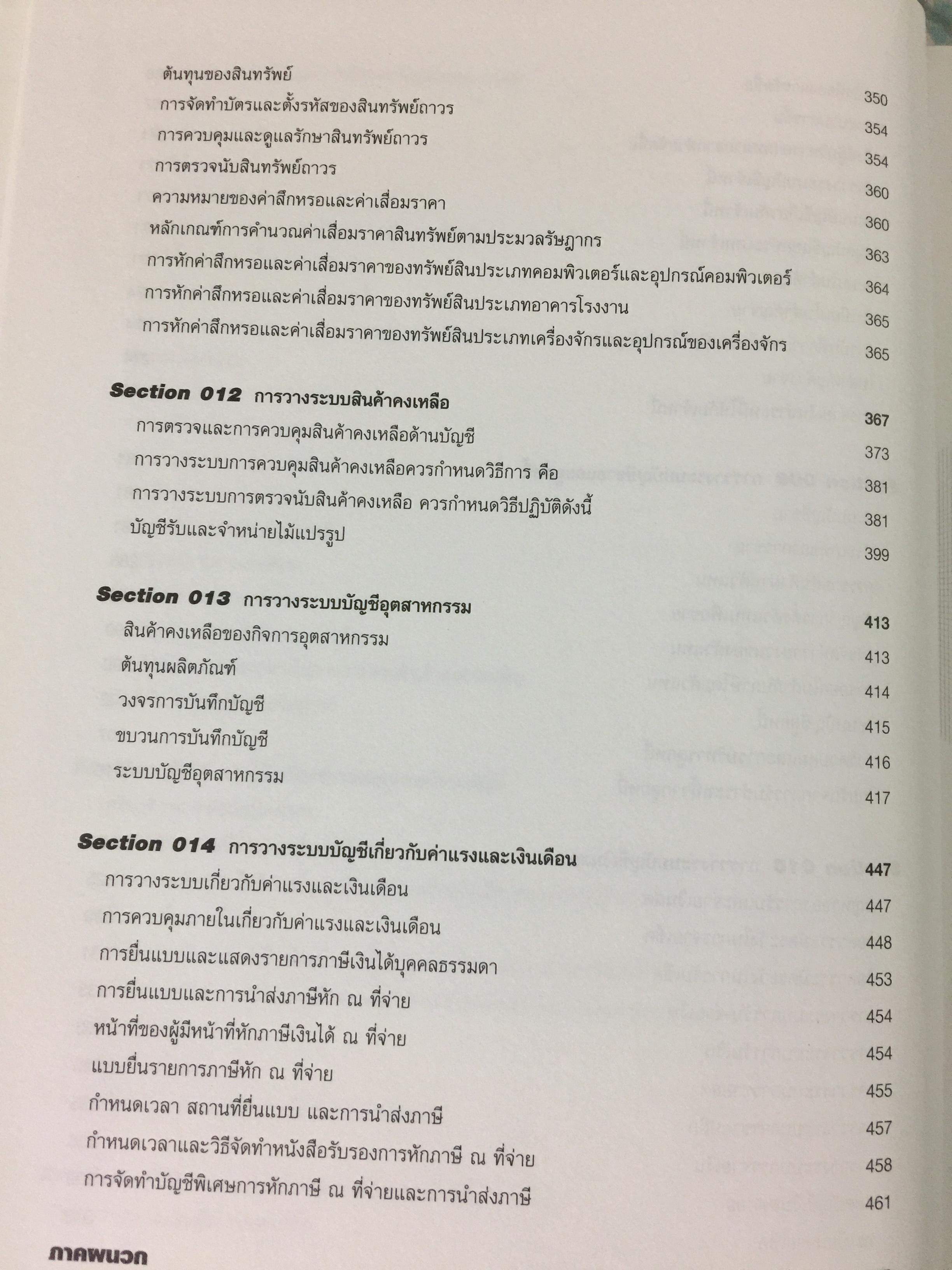 เทคนิคการวางระบบบัญชีให้มีประสิทธิภาพ Accounting System Design ผู้เขียน สมเดช โรจน์คุรีเสถียร 4 กก.