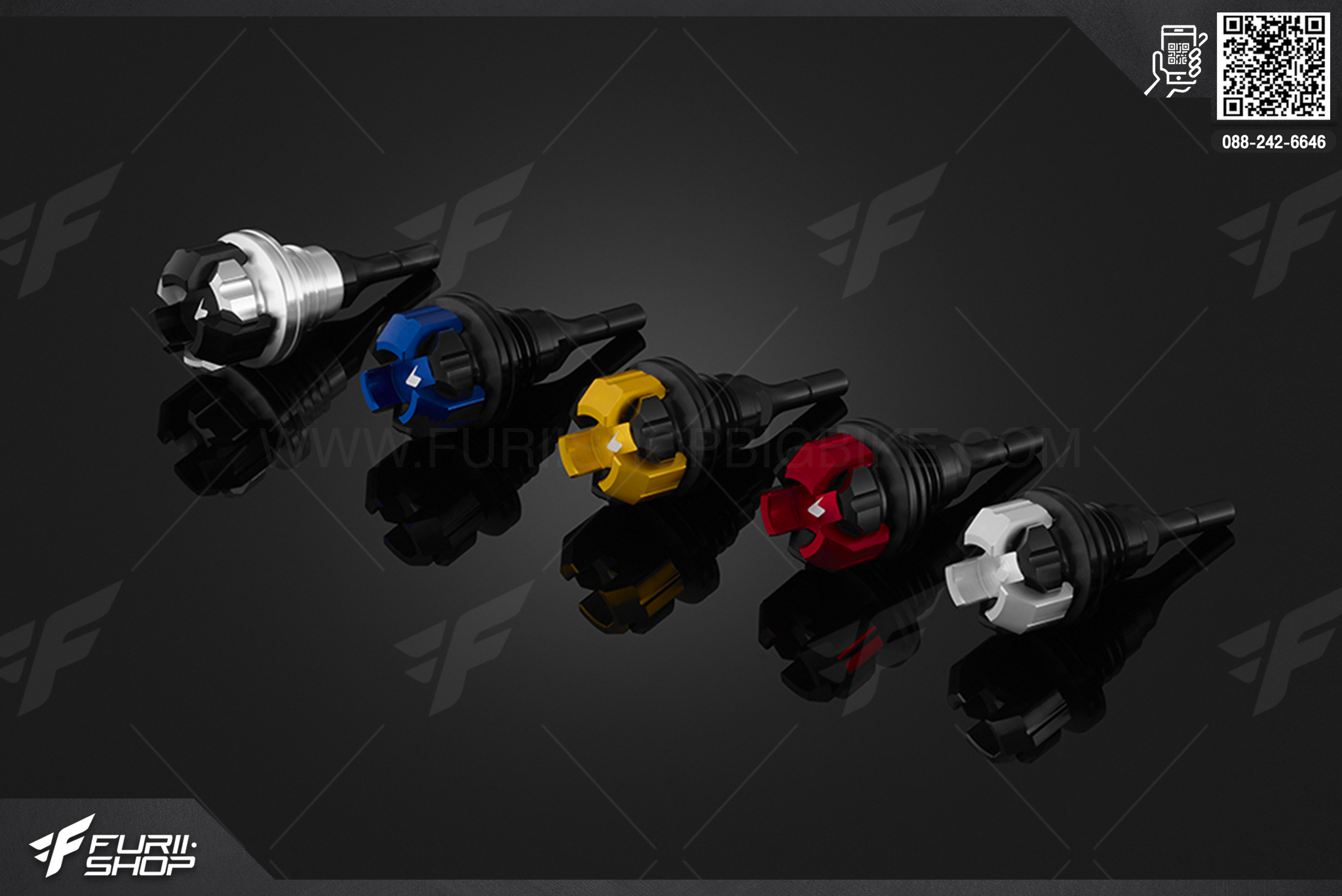 Oil Filler Plug with Leveling Rod Bikers Yamaha XSR155