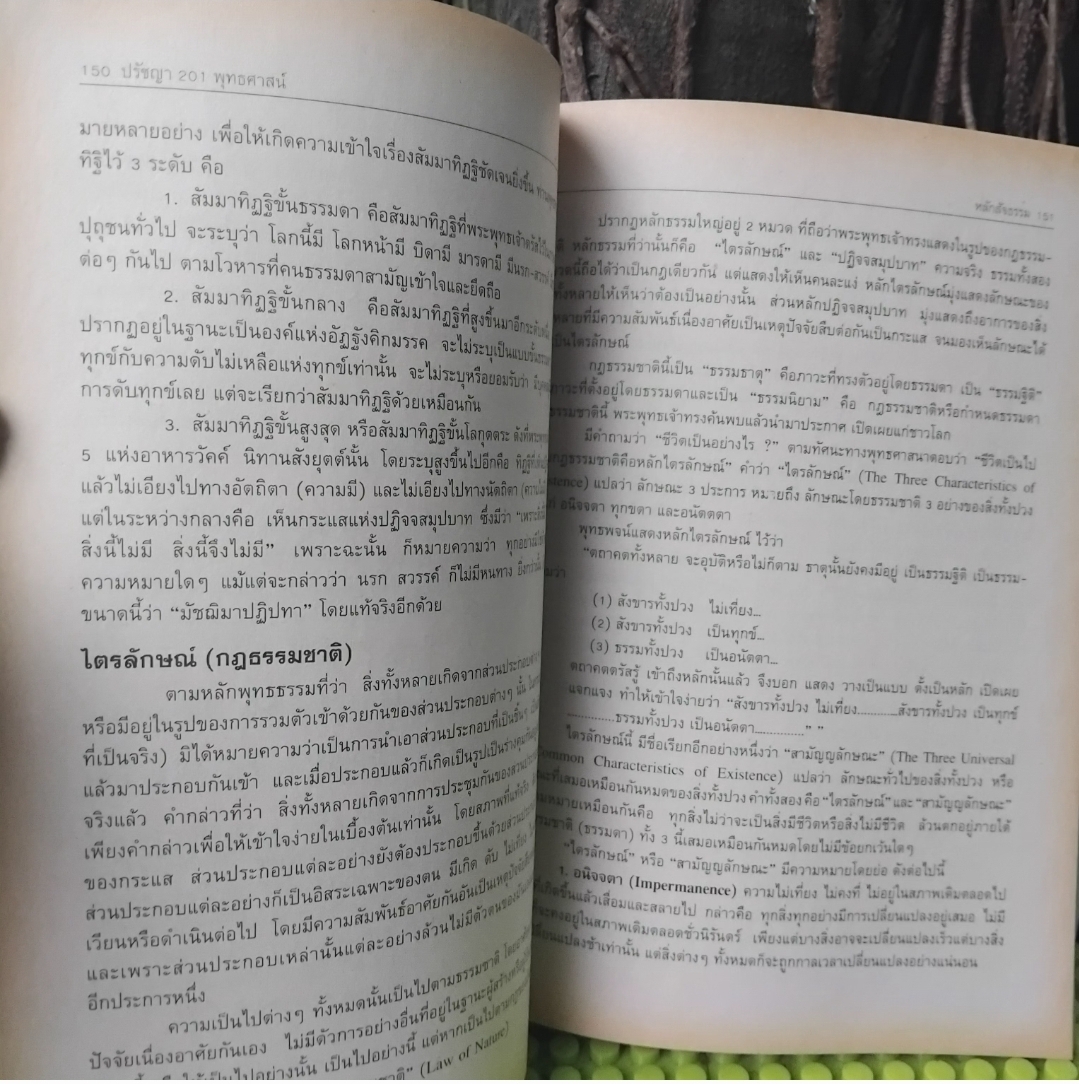 ปรัชญา201พุทธศาสน์ โดย รศ. ดร.ทองหล่อ วงษ์ธรรมา อธิบายองค์ประกอบ-สัจธรรม-จริยธรรมของพุทธศาสนา มือ1