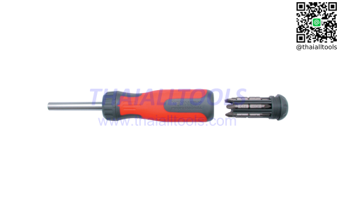 ไขควงพร้อมดอกในตัว SCREWDRIVER HANDLE WITH 1/4" HEX Q/REL. BIT HOLDERR KENNEDY KEN5737050K
