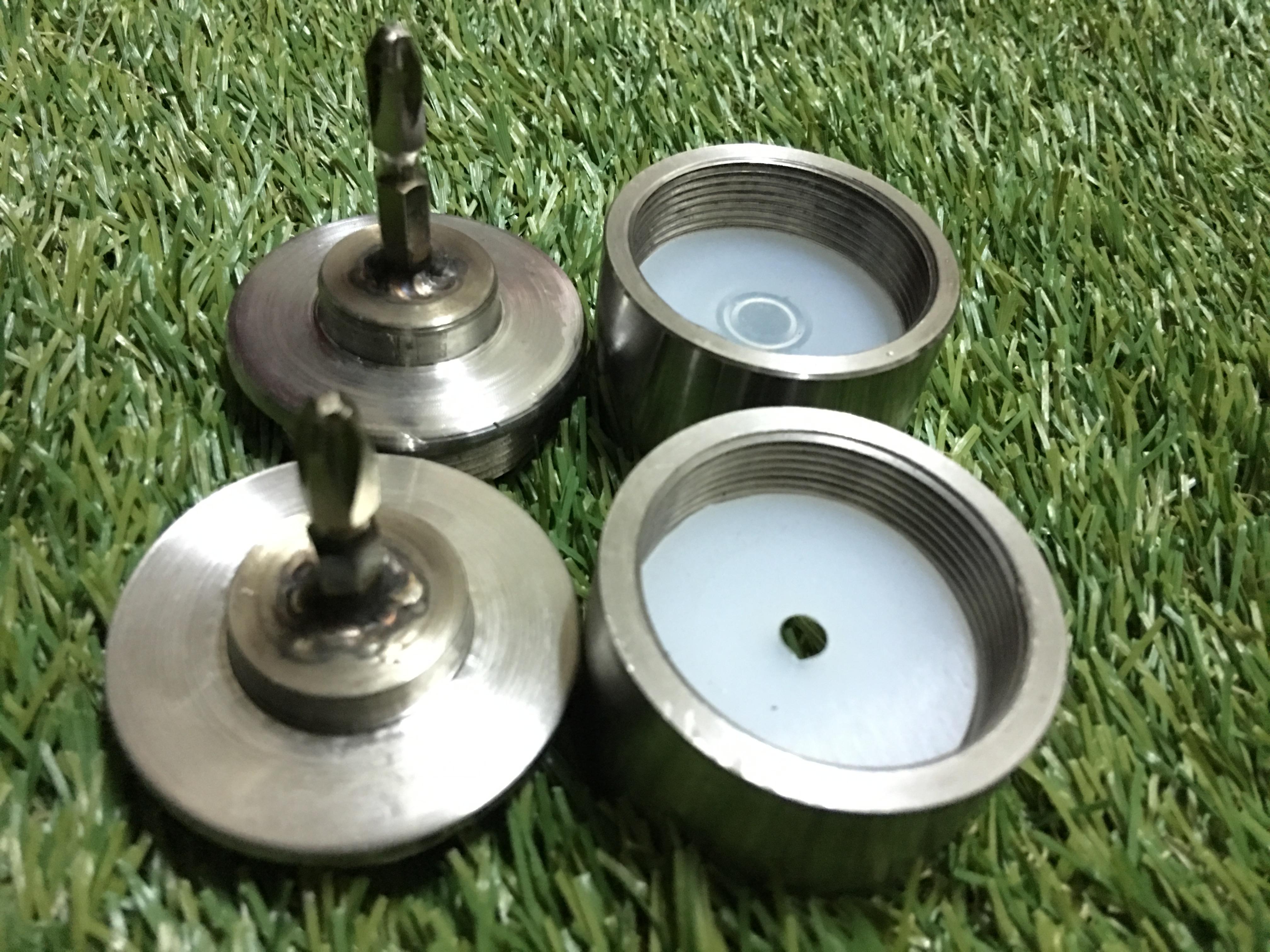 เครื่องขันฝาขวดน้ำ(ทั้งชุดรวมปั๊มลม 25 ลิตร)