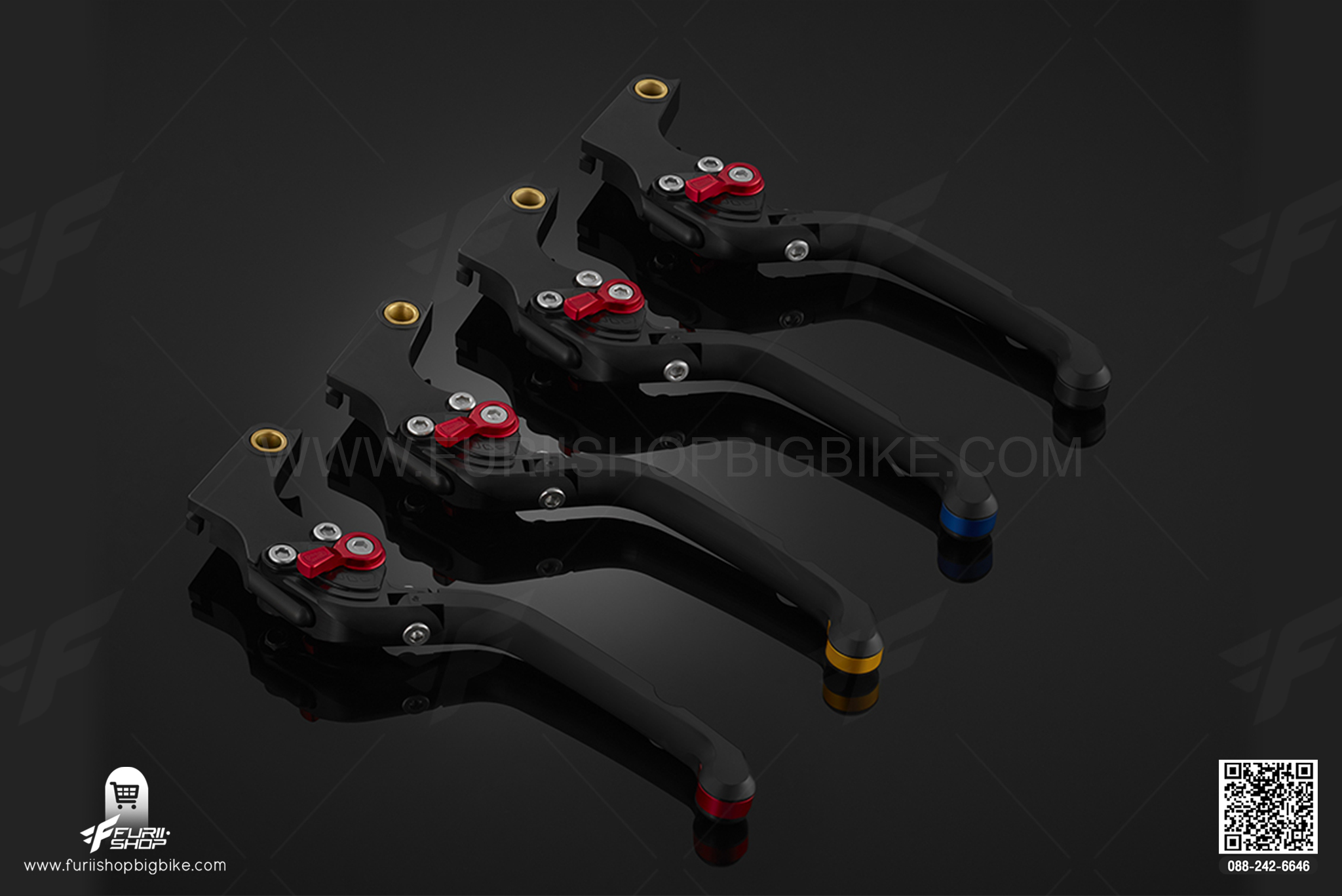 ก้านครัช Bikers Premium Folding Adjustable Clutch Lever BMW G310R สำหรับมอเตอร์ไซค์ บิ๊กไบค์