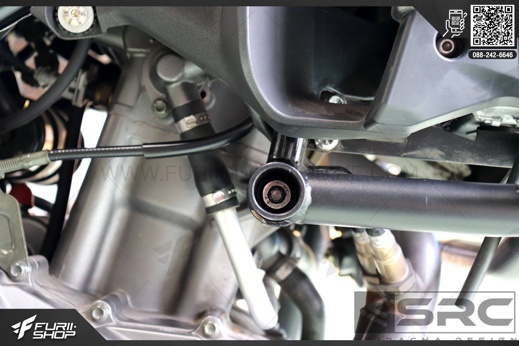 แคชบาร์ SRC สีดำ FOR BENELLI TRK502