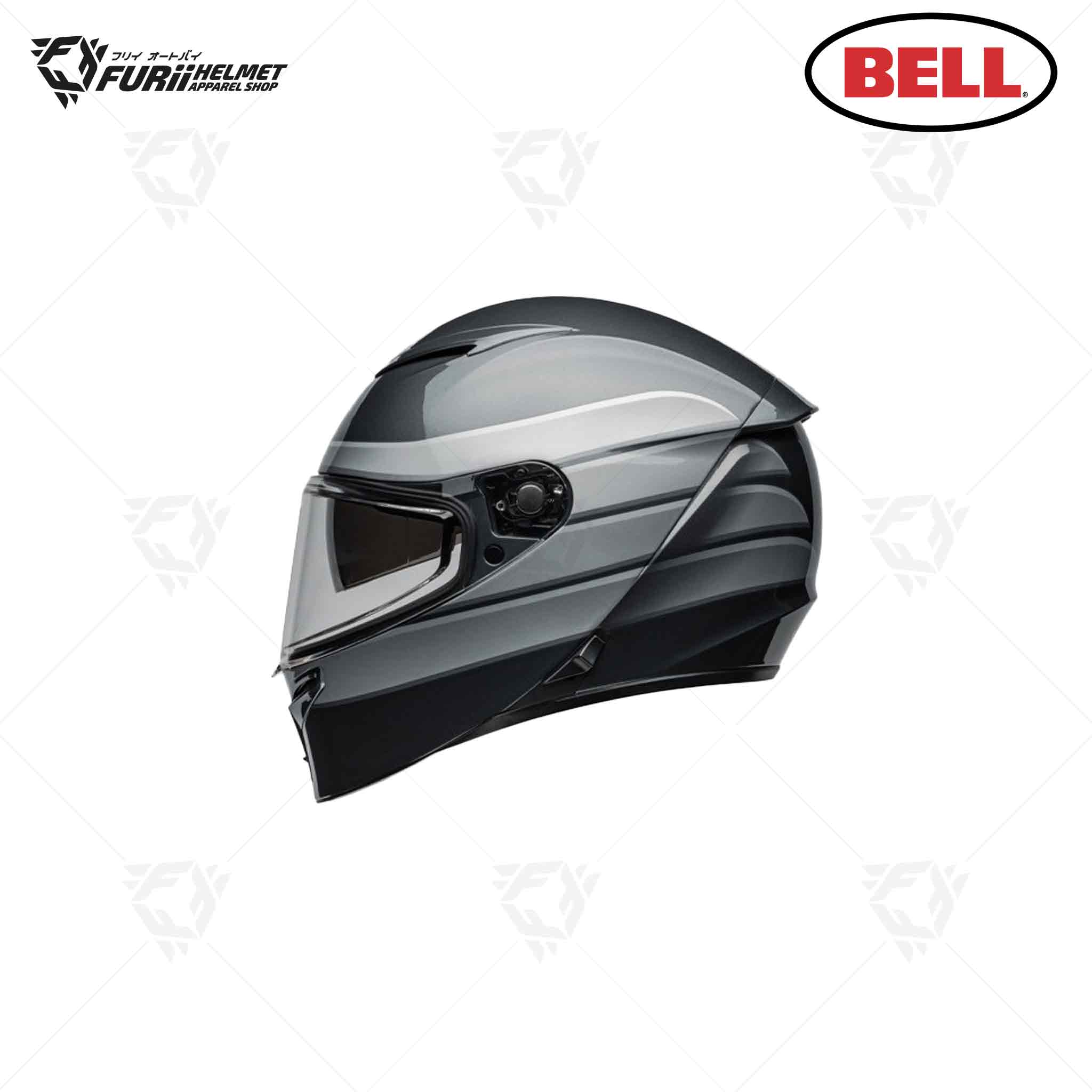 หมวกกันน็อค Bell Lithium Mips Gloss Gray/Silver