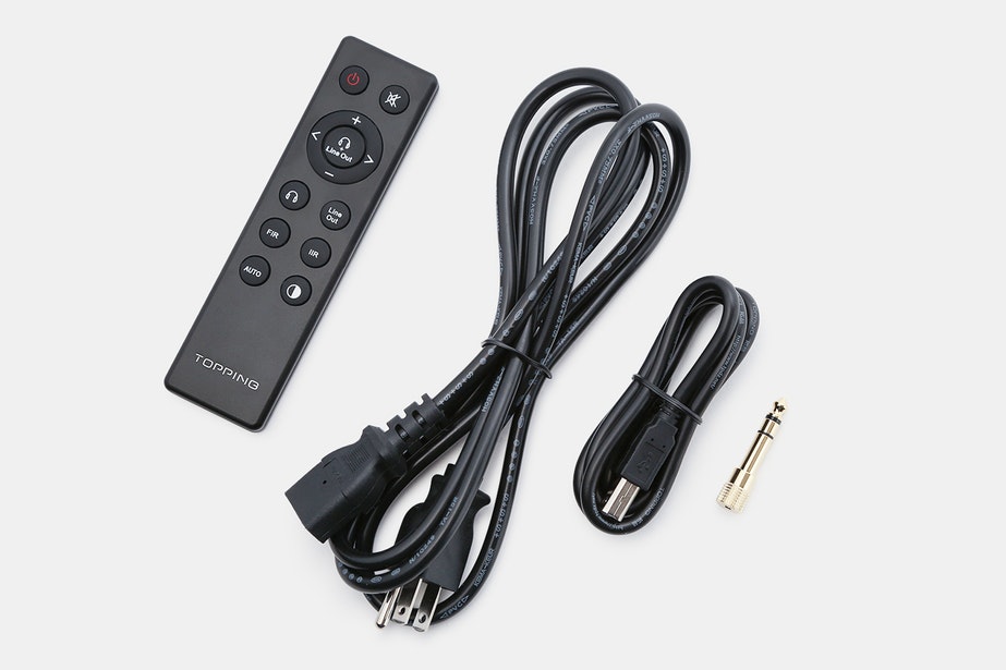 ขาย TOPPING DX7 DAC/AMP ตั้งโต๊ะชุดใหญ่ระดับ Hi-Res รองรับ DSD มาพร้อม Remote control