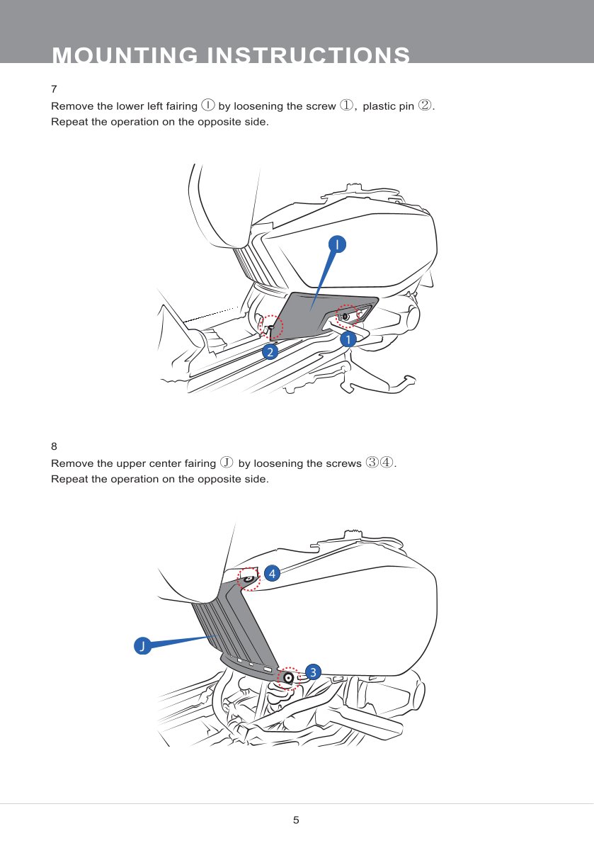 โช๊คหลังแต่ง Ohlins LA330 For Lambretta X-300 ปี 2023