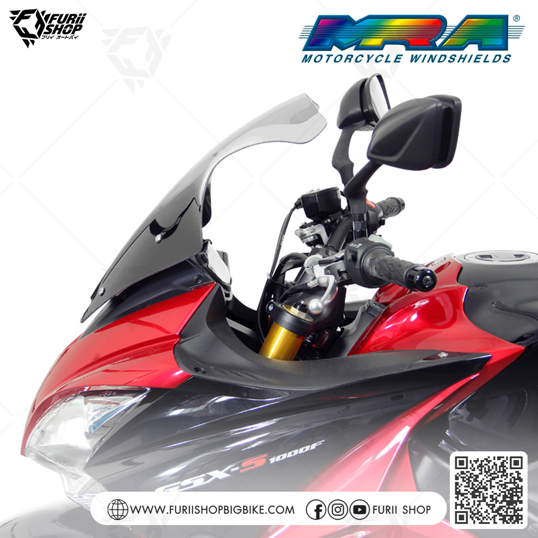 ชิลด์หน้า MRA Windshield : for Suzuki GSX S1000F 2015-2017