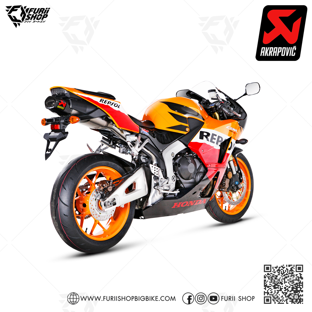 ท่อแต่ง Akrapovic Slip on Titanium : for Honda CBR600RR 2021-2022 All new!!