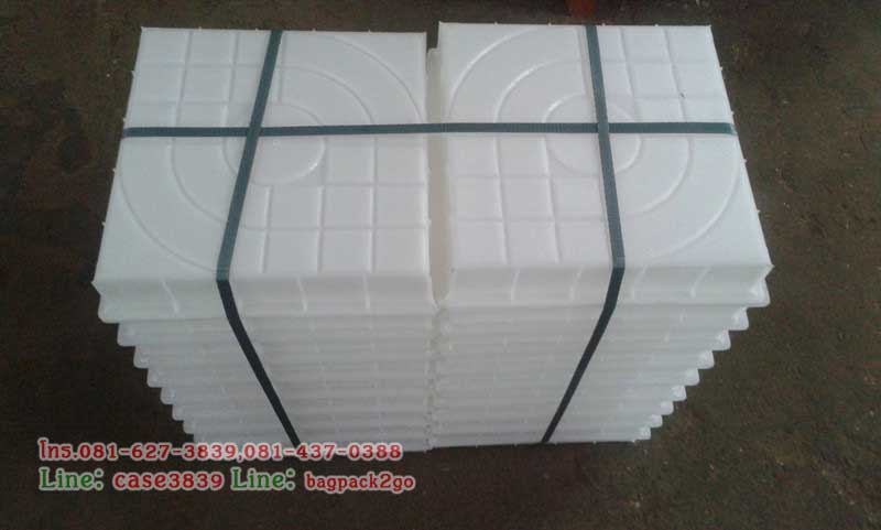 แม่พิมพ์บล็อคคอนกรีต ลายอินฟินีตี้ หรือแม่พิมพ์ลายสเปนขนาด 30x30x5 cm