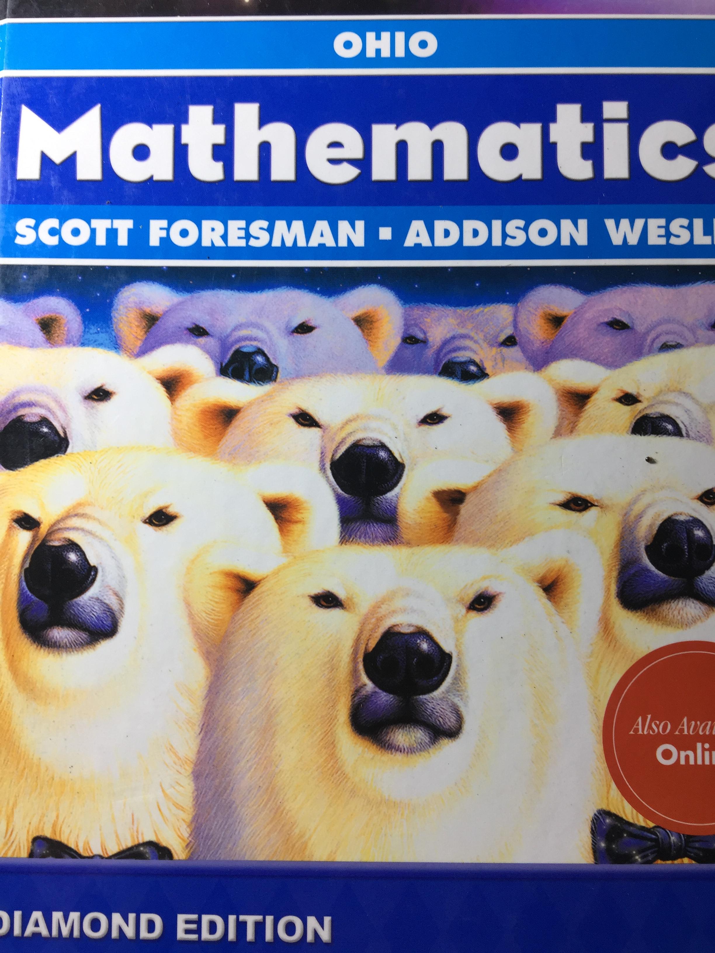 Mathematics. ผู้เขียน Scott Foresman และ Addson Wesiey 0 กก.