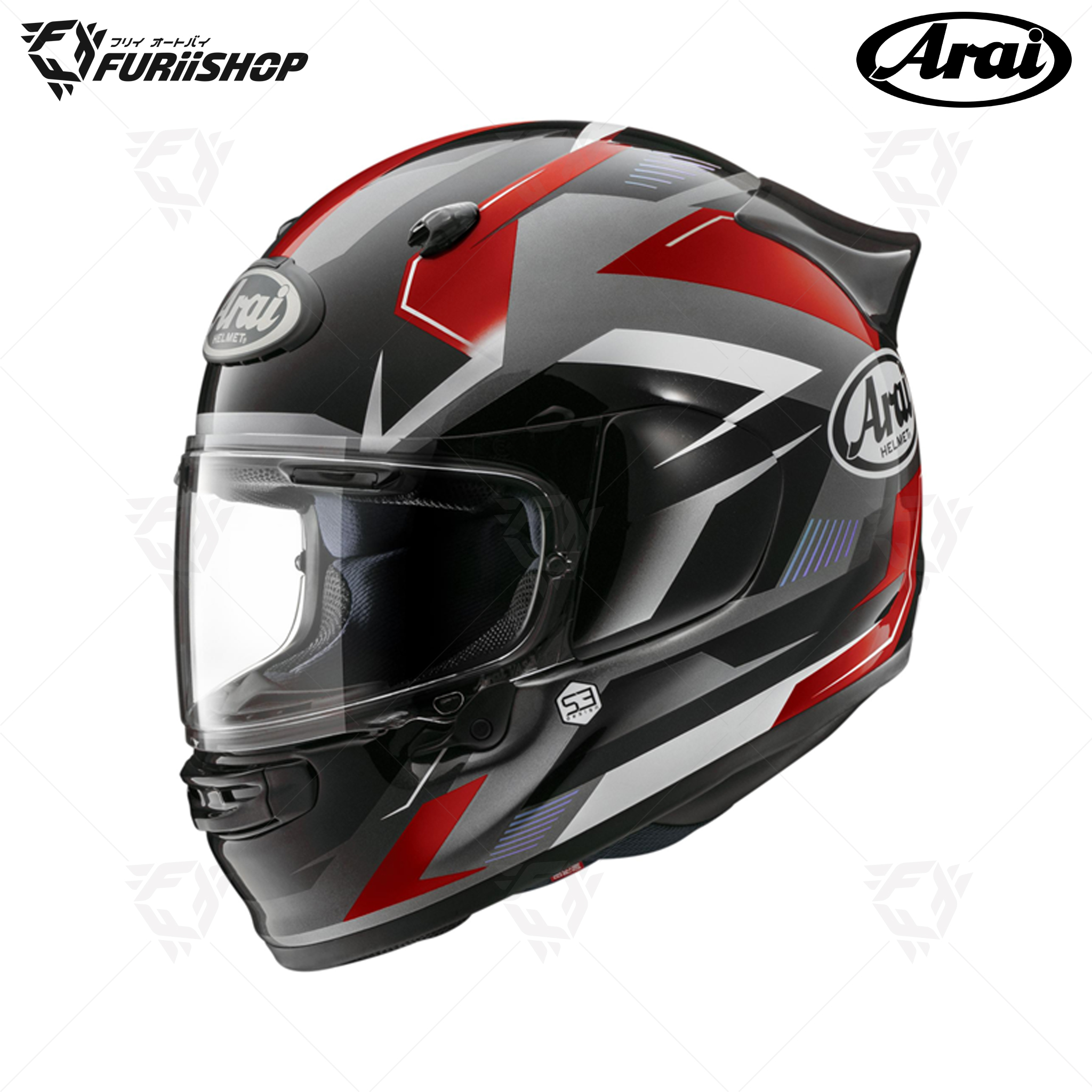 หมวกกันน็อคเต็มใบ Arai : QUANTIC Beyond Red