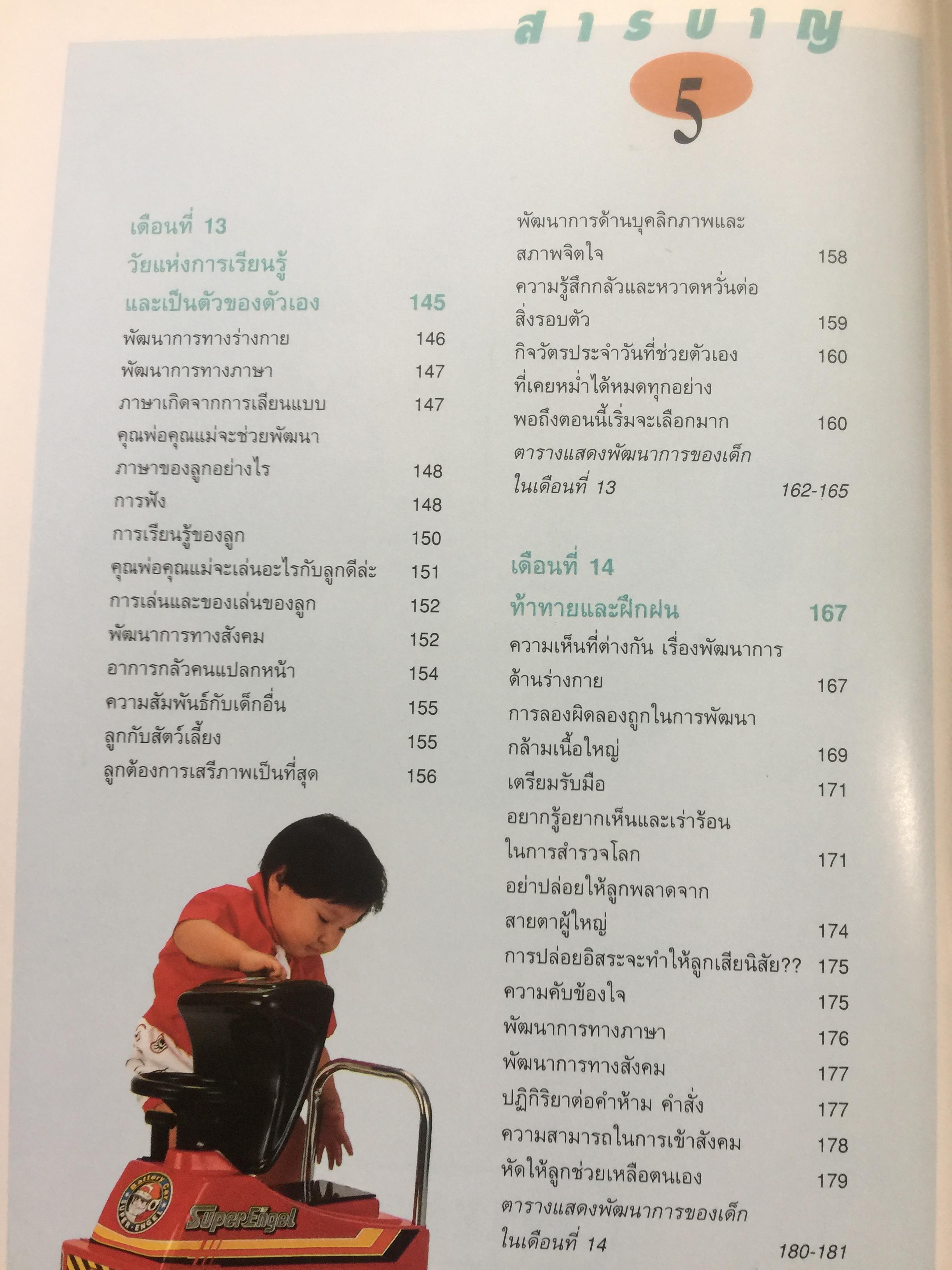 คู่มือพัฒนาการเด็ก เพื่อการพัฒนา ร่างกาย จิตใจและสติปัญญา ละเอียดทุกช่วงวัยจาก 0-6 ปี ให้ลูกเติบโตเป็นคนเก่งและคนดี 0 กก.