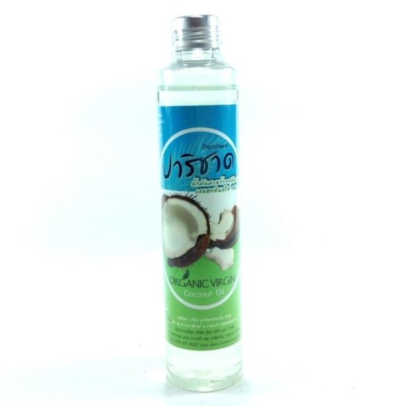 น้ำมันมะพร้าว ปาริชาด (100 ml) ราคา 90 ฿ ( 6 ชิ้น ส่ง 85 ฿)