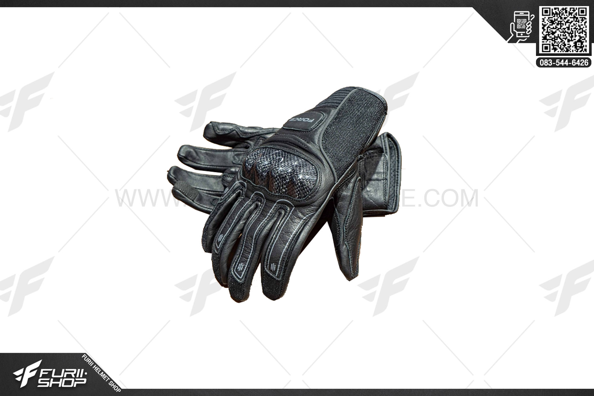 ถุงมือ Force Cross Gloves made of Cowhide