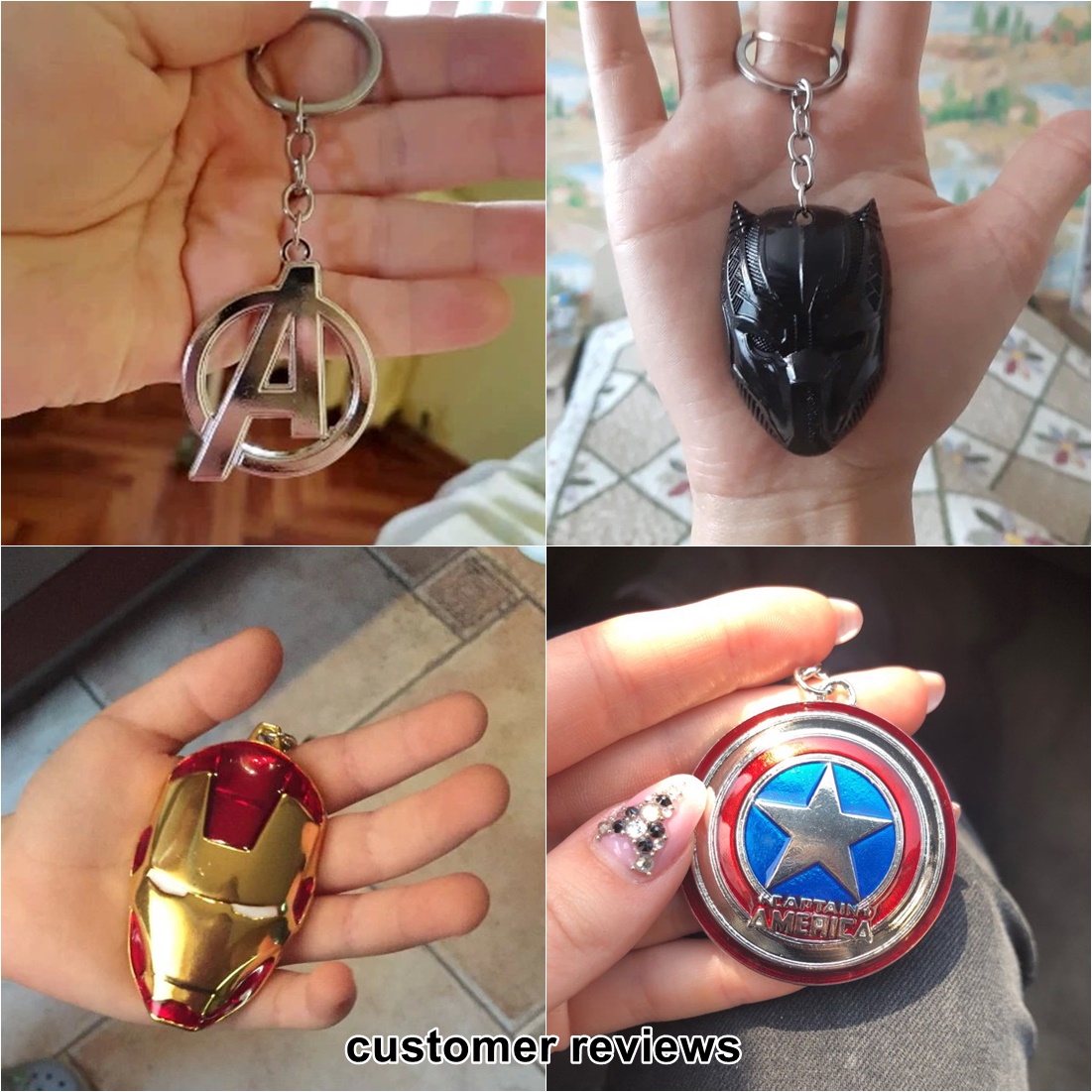 พวงกุญแจซุปเปอร์ฮีโร่ มาเวล อเวนเจอร์ Marvel Avengers Keychain