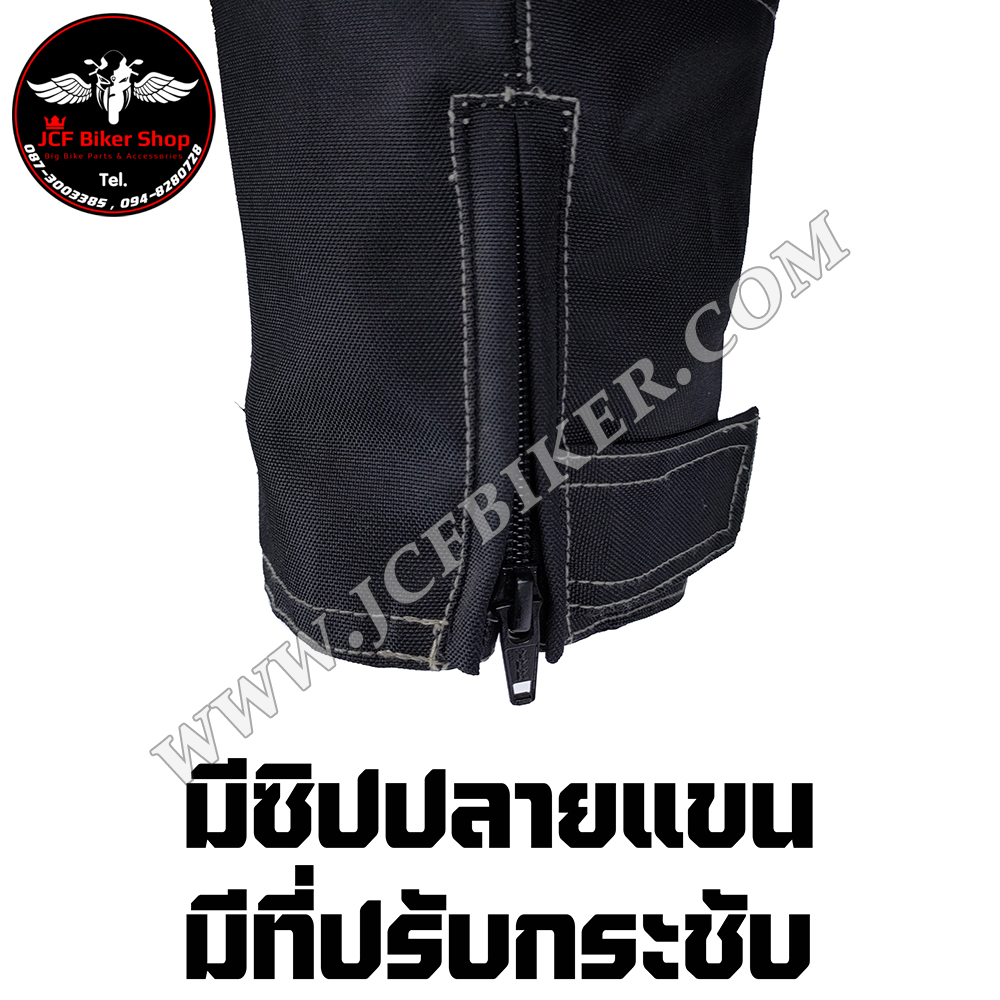 เสื้อการ์ด เสื้อการ์ดมอเตอร์ไซค์ Lyschy ผ้าคอร์ดูร่า(CORDORA)น้ำหนักเบาและสามารถกันน้ำได้ในระดับหนึ่ง