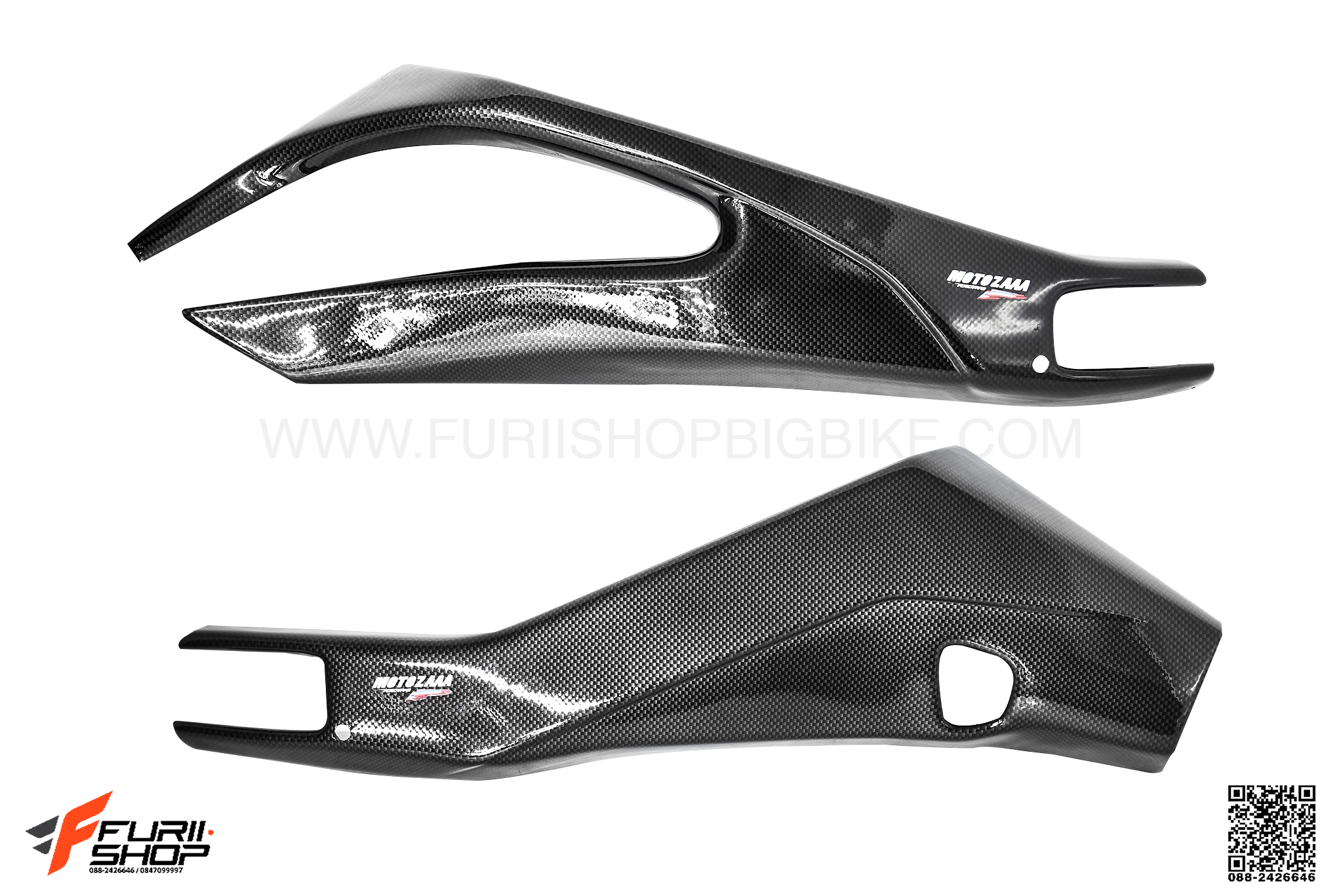 ครอบสวิงอาร์มลายเคฟล่า MOTOZAAA FOR YAMAHA R15 2017
