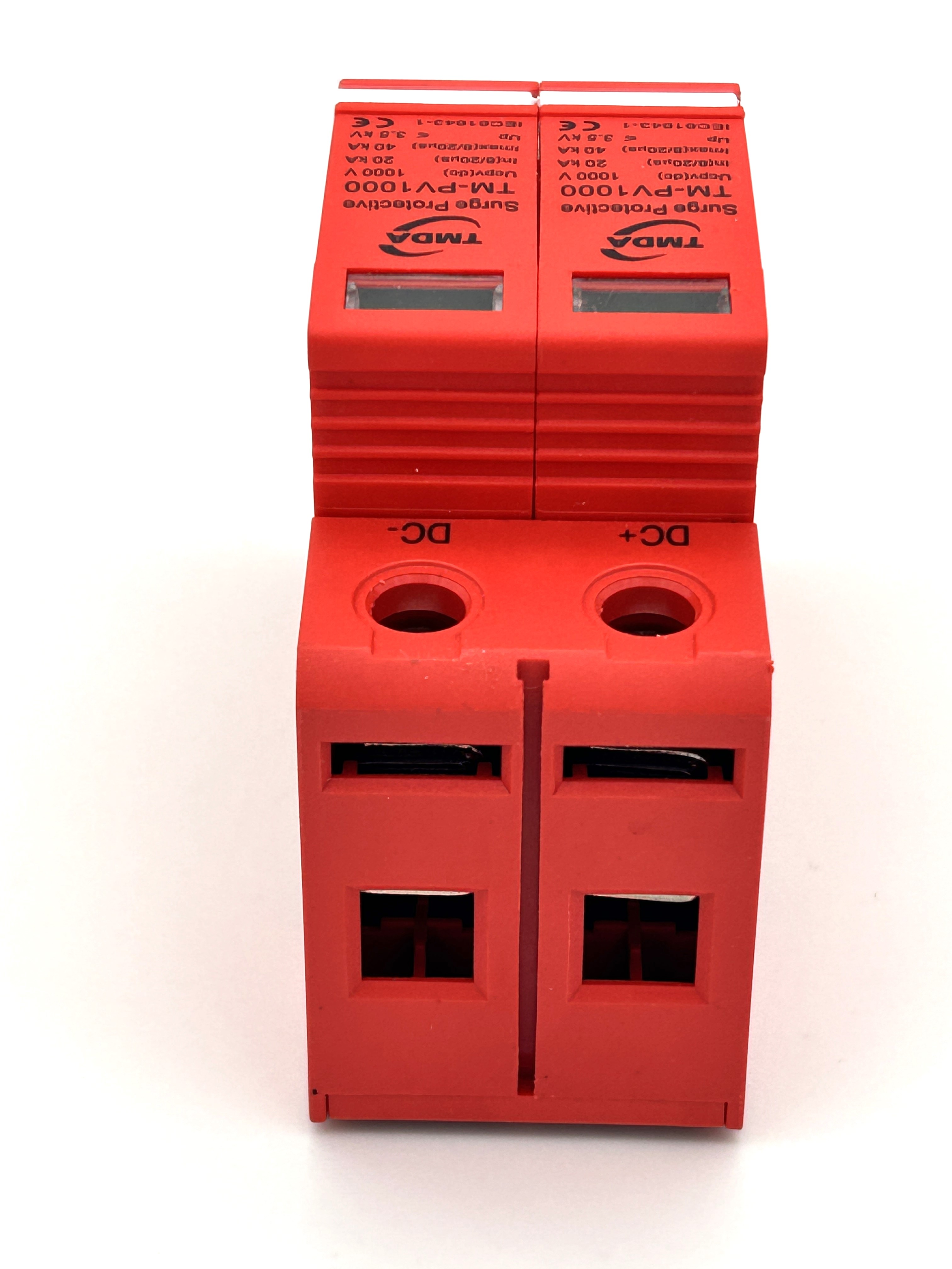 DC Surge Protective 2P ยี่ห้อ TMDA ป้องกันฟ้าผ่า ไฟกระชาก สำหรับโซล่าเซลล์ และไฟฟ้ากระแสตรง