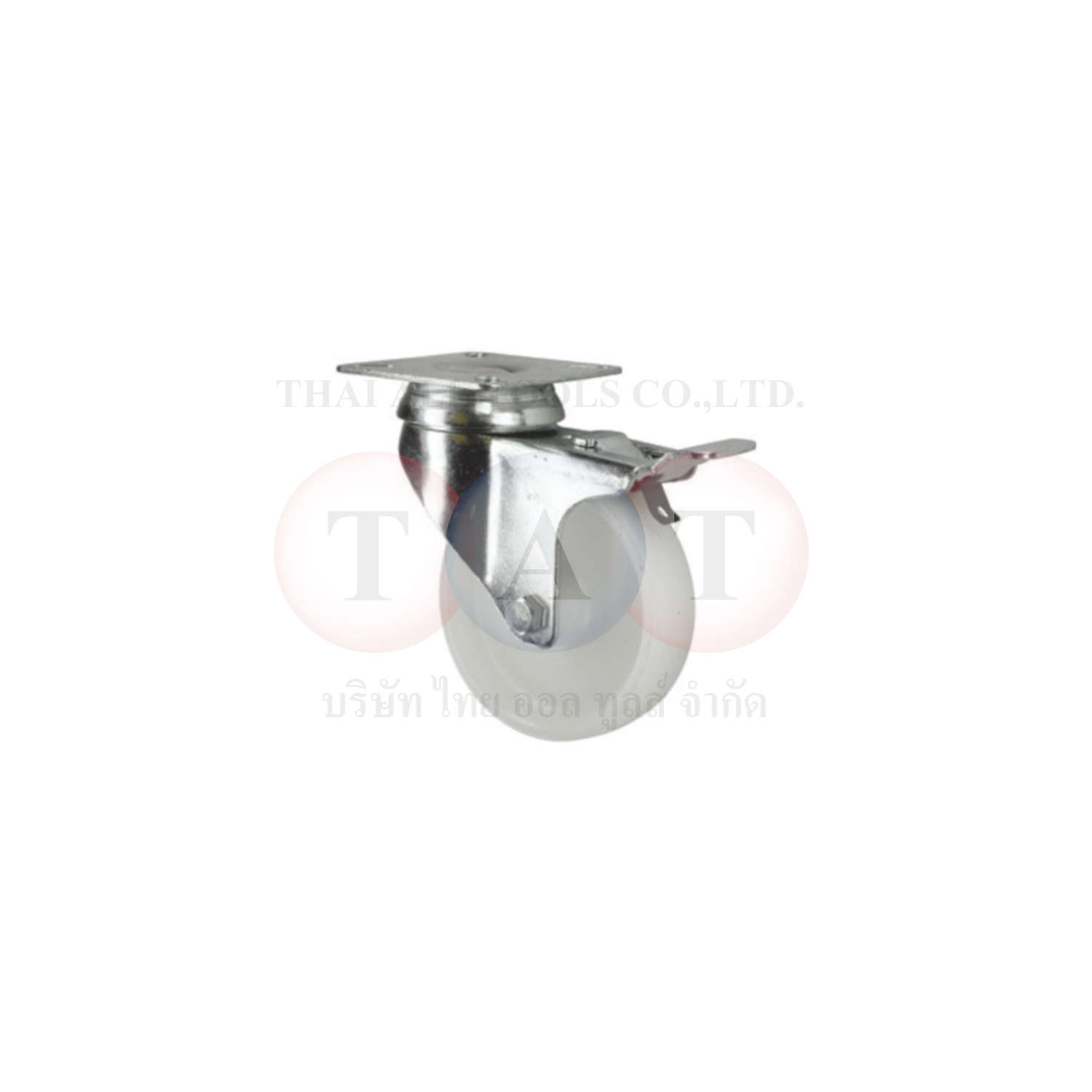 Atlas Workholders.BRAKED SWIVEL PLATE 100mm POLYPROPYLENE