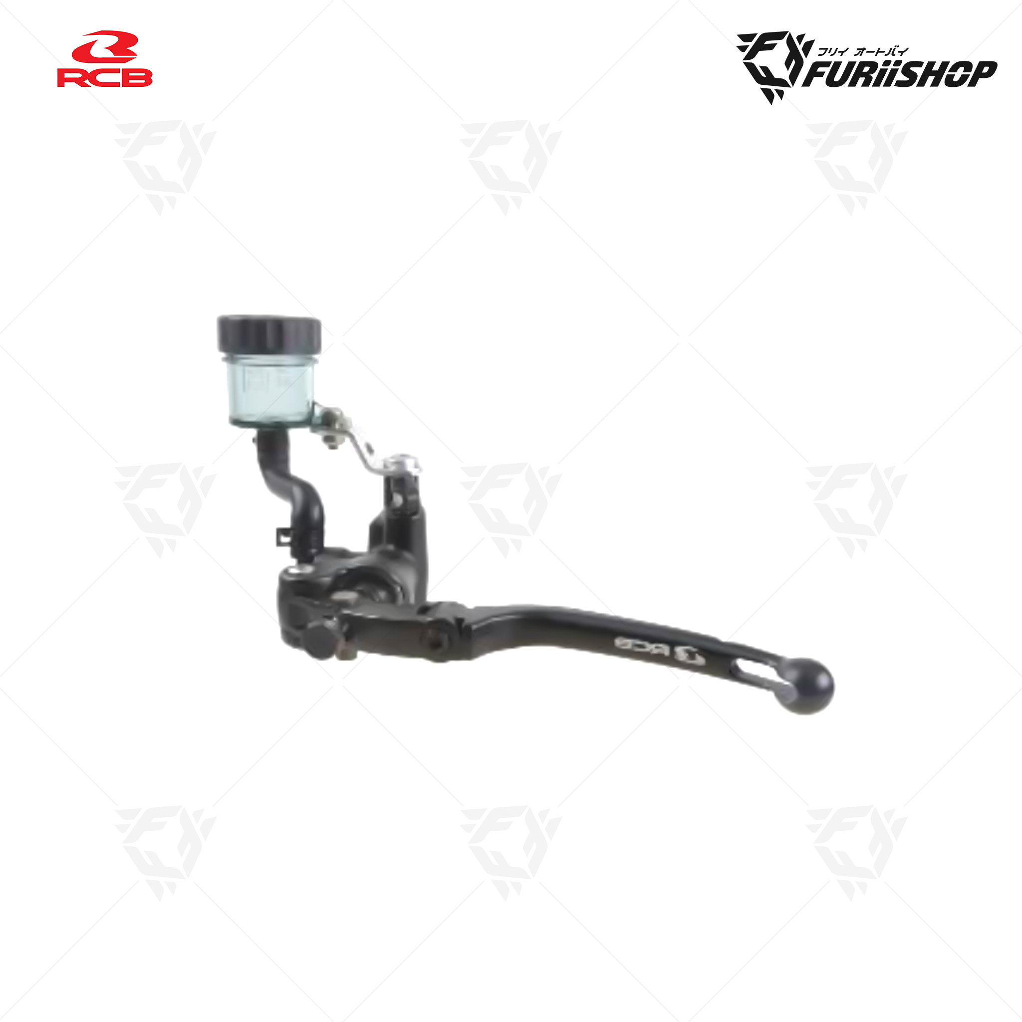 RCB (racingboy) ปั๊มลอย S1 - ซ้าย 17mm สีเทาเข้มก้านยาว 01BP036B
