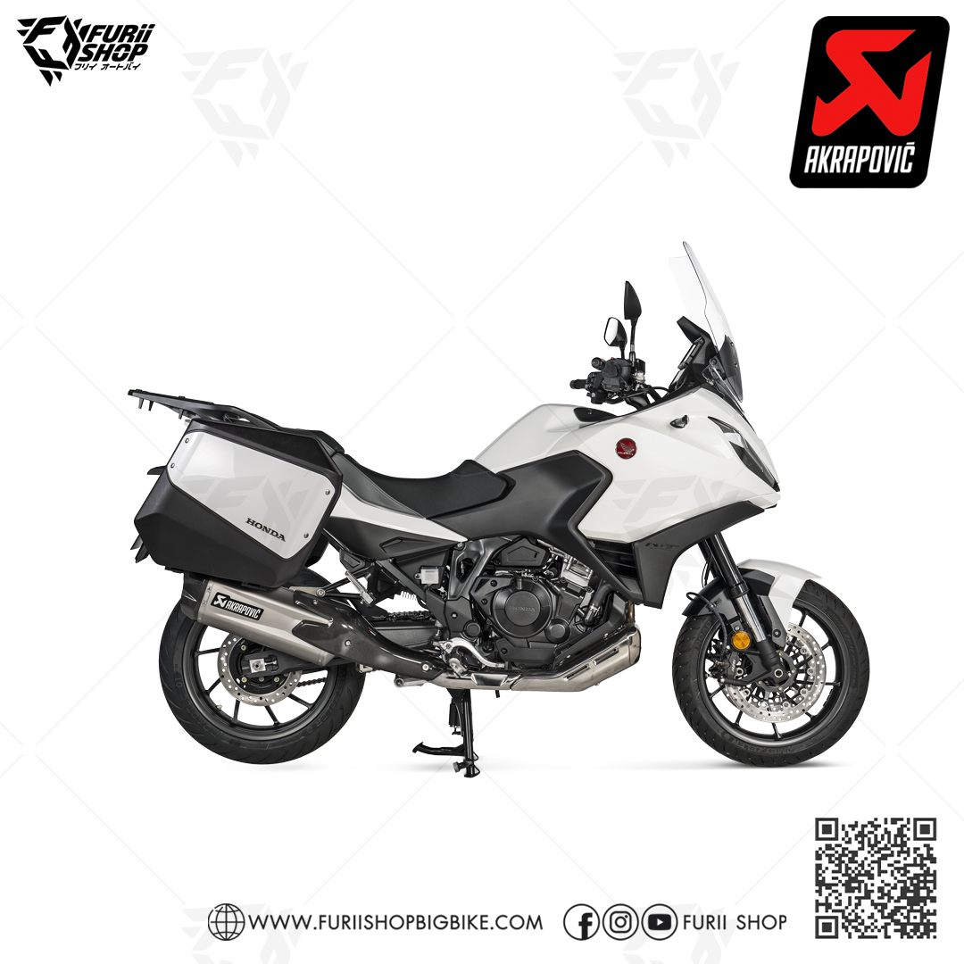 ท่อแต่ง Akrapovic Slip on Titanium New Shape : for Honda NT1100 2022-2023