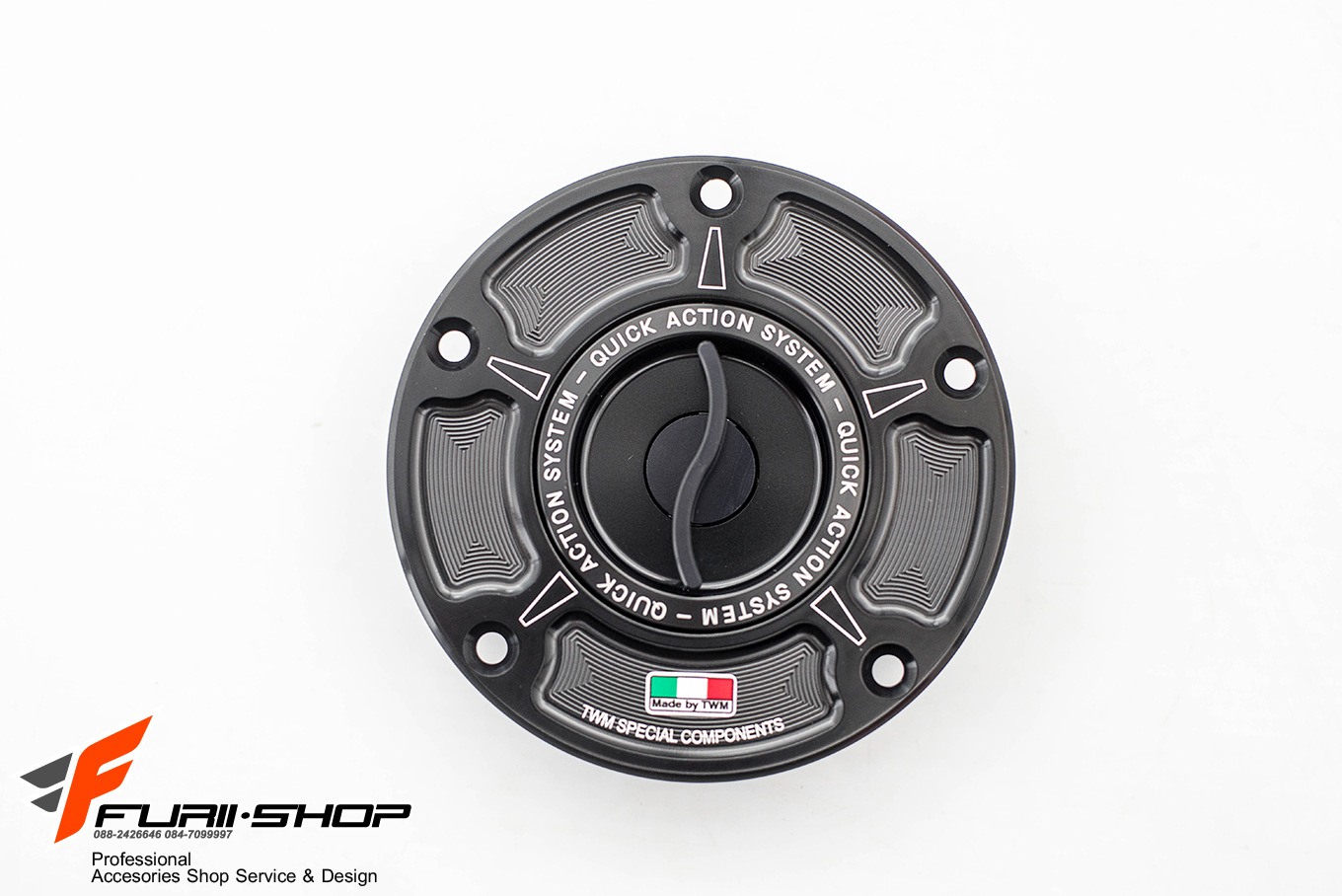 ฝาถังน้ำมัน Aluminium Fuel Cap TWM for DUCATI