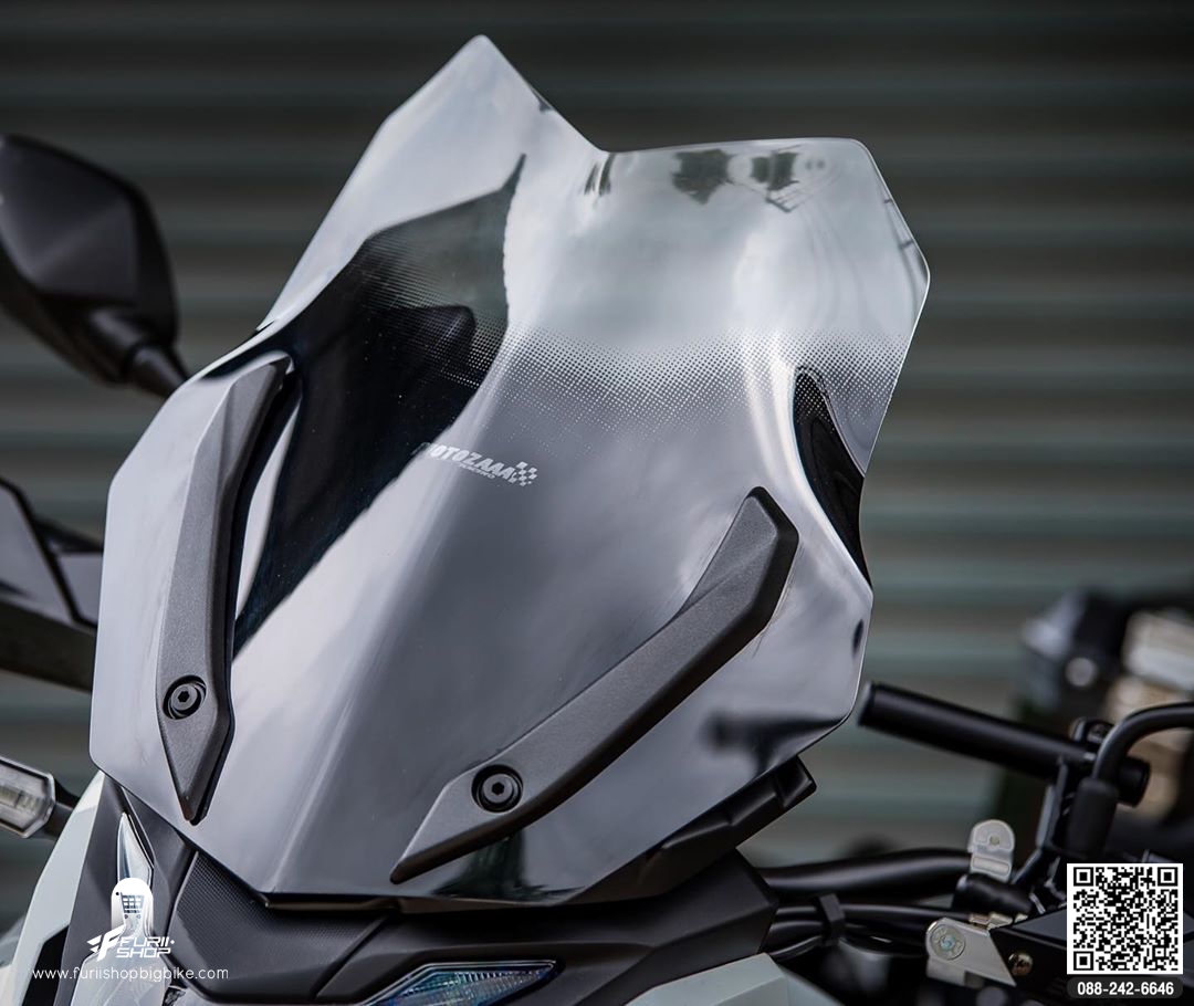 ชิวหน้าชุดใหญ่ (สีใส/ชา) MOTOZAAA FOR CB500X 2019