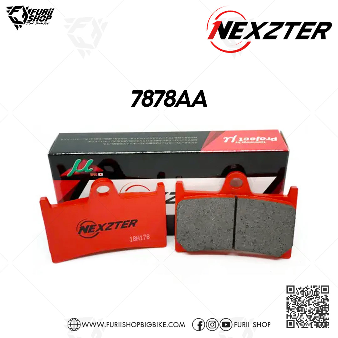 ผ้าเบรก Nexzter Part NO. 7878AA (F) : for Yamaha Tenere / TMAX / MT07 / MT09 / MT10 / FJ09 / R6 / R1 / R1M