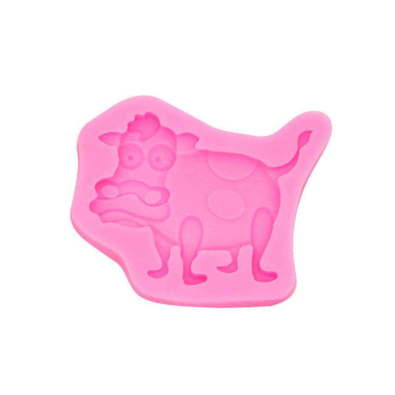 แม่พิพม์ซิลิโคน ไก่ วัว ม้า
