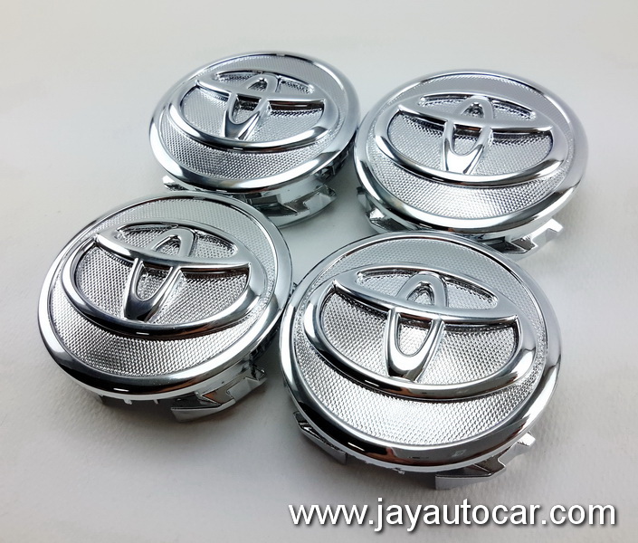ฝาล้อรถยนต์ สำหรับ ล้อแม็ก เดิมโตโยต้า สำหรับ Camry ขนาด 60 มิล 1ชุด 4ชิ้น ฝาแท้ครับ