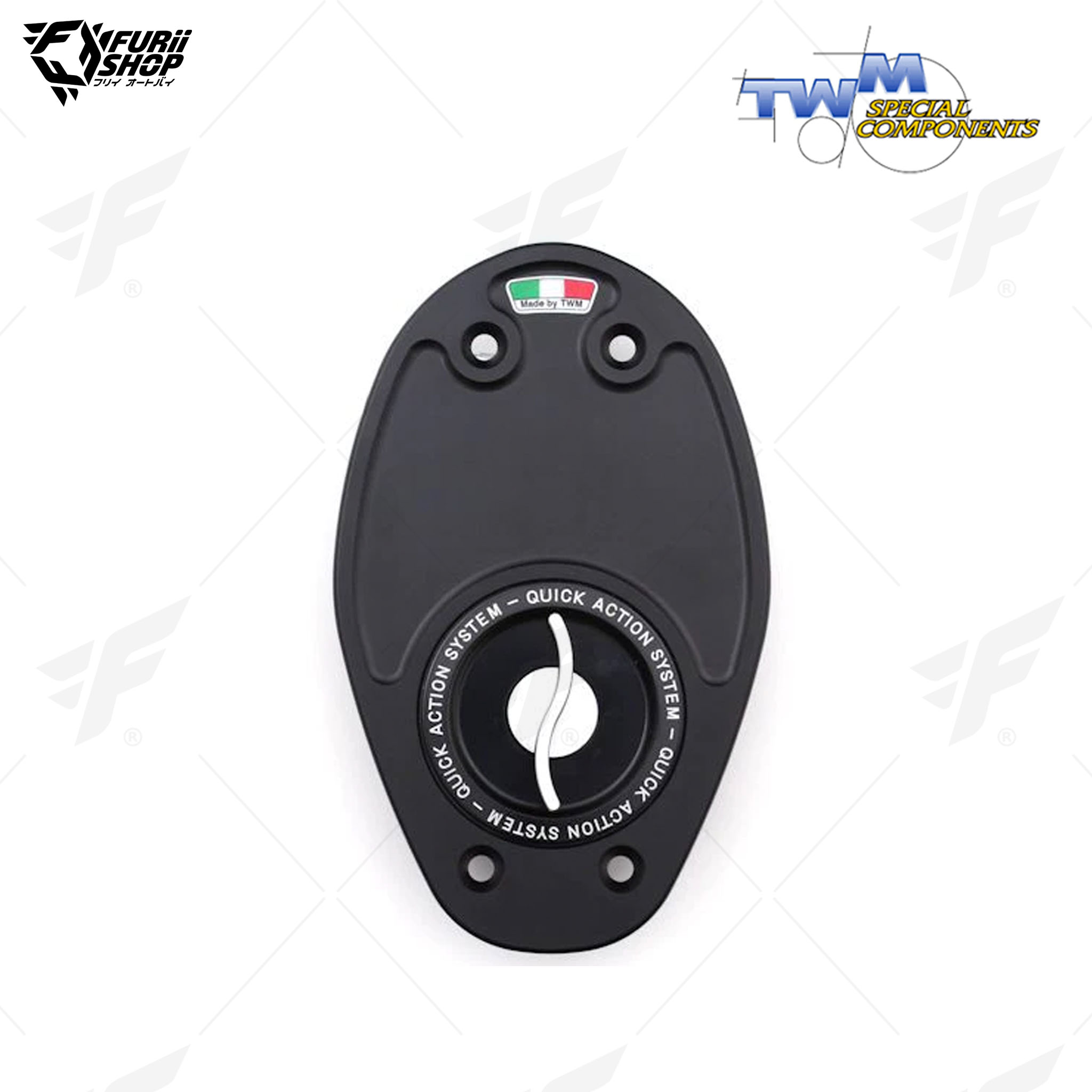 ฝาถังน้ำมัน Aluminium Fuel Cap TWM TDPR.02 : for Ducati MULTISTRADA/GT 1000 / SPORT 1000/749/999