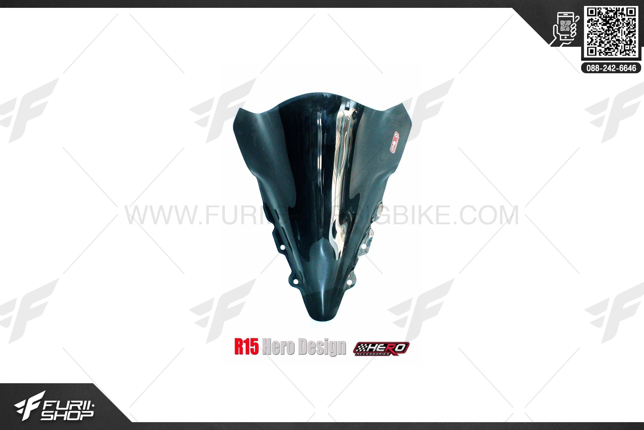 ชิวหน้า HERO DESIGN FOR YAMAHA R15 2017