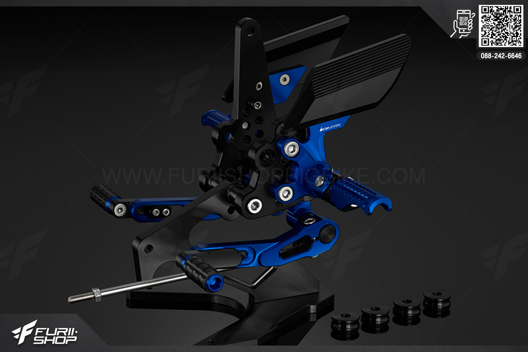 เกียร์โยง Rear Set Bikers Yamaha M-Slaz