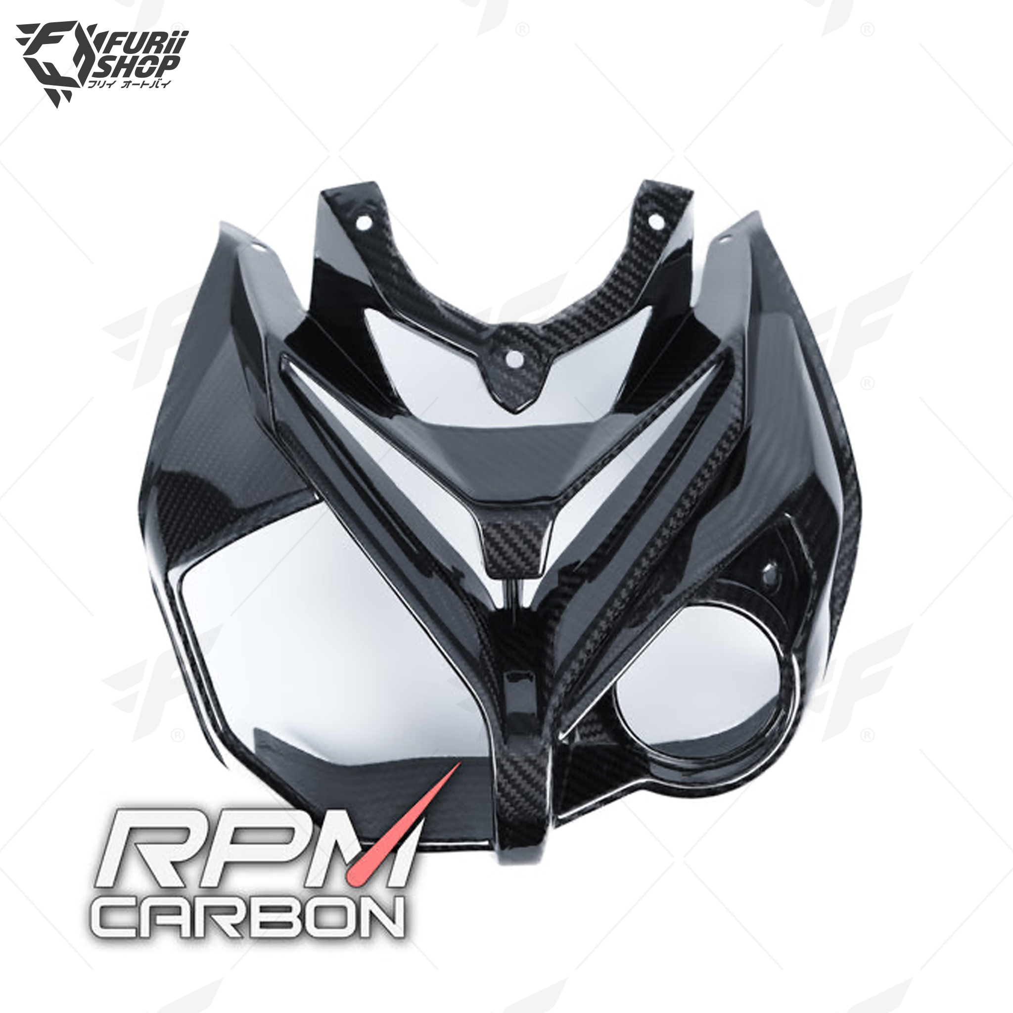 ครอบแฟริ่งหน้า RPM Carbon Headlight Fairing : for BMW S1000R 2014-2019