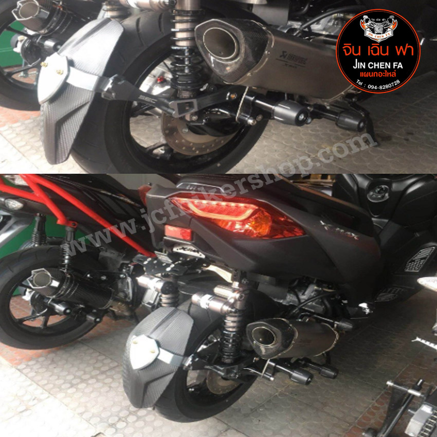 กันดีดขาเดี่ยว Yamaha X-MAX / 2017-2018