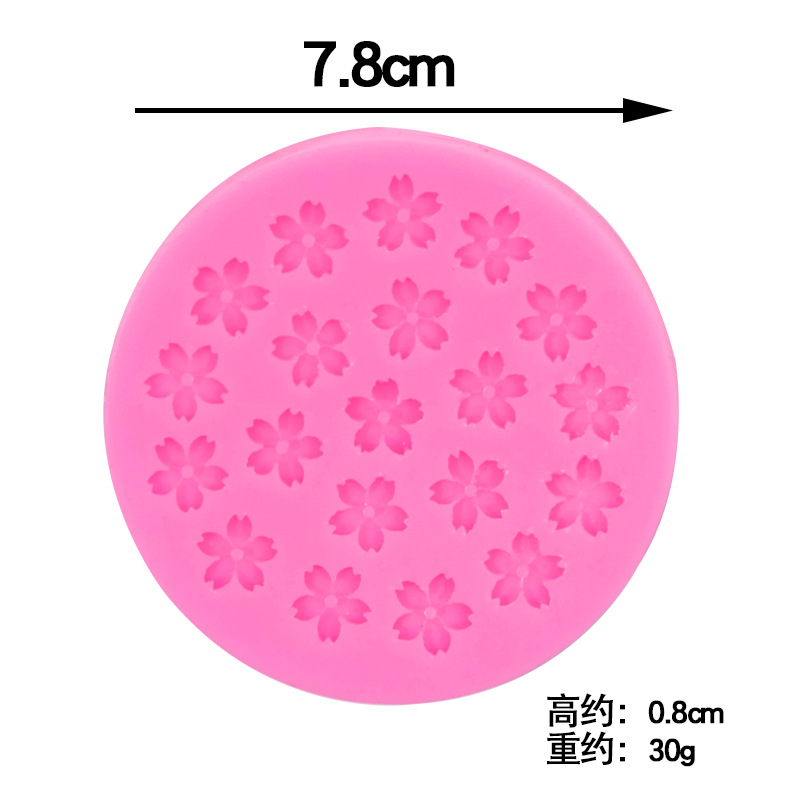 แม่พิพม์ซิลิโคนวุ้น พิมพ์ฟองดอง พิพม์ขนม ดอกไม้ เลือกแบบ