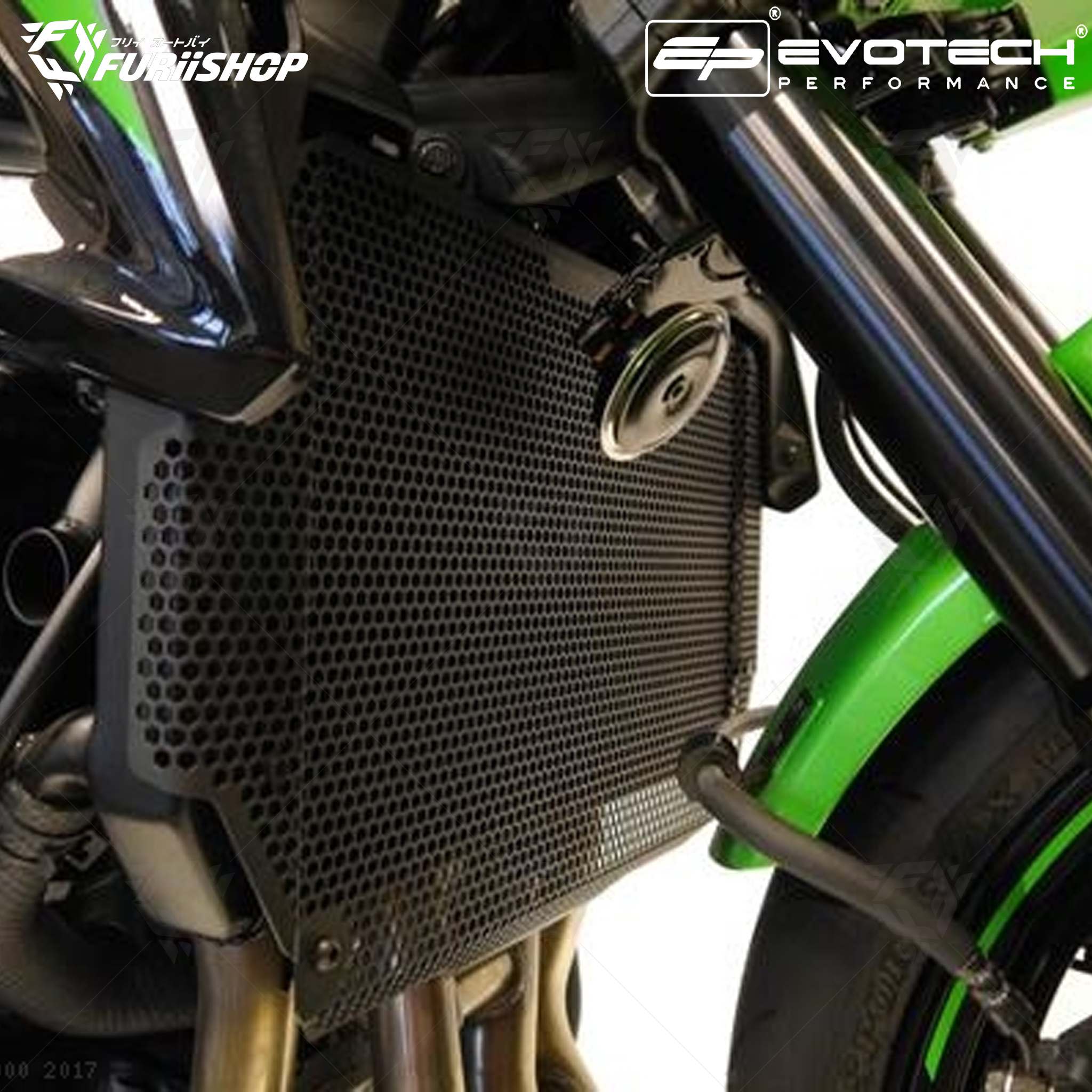 การ์ดหม้อน้ำ EVOTECH PERFORMANCE For : Z1000