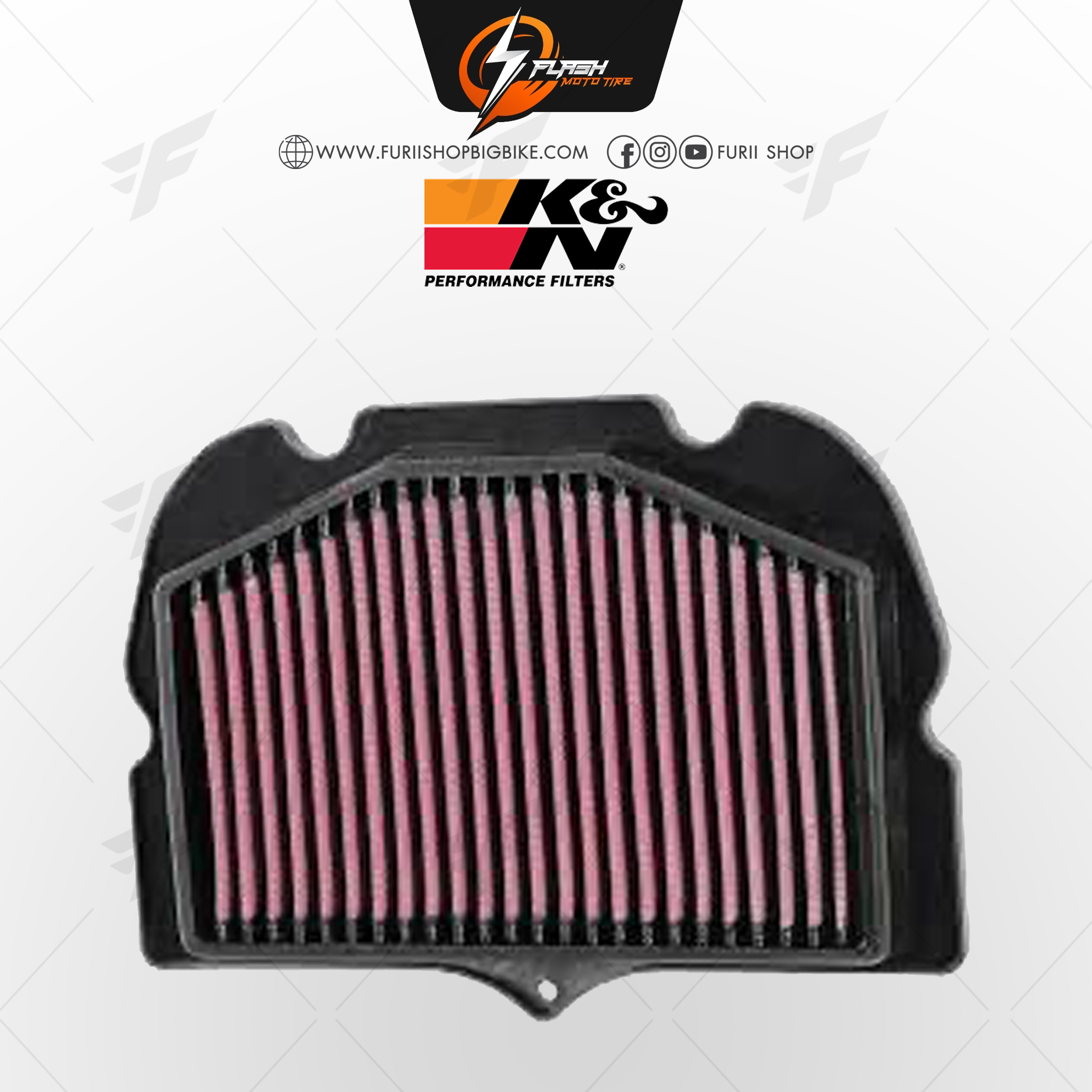 กรองอากาศ K&N สำหรับ SUZUKI