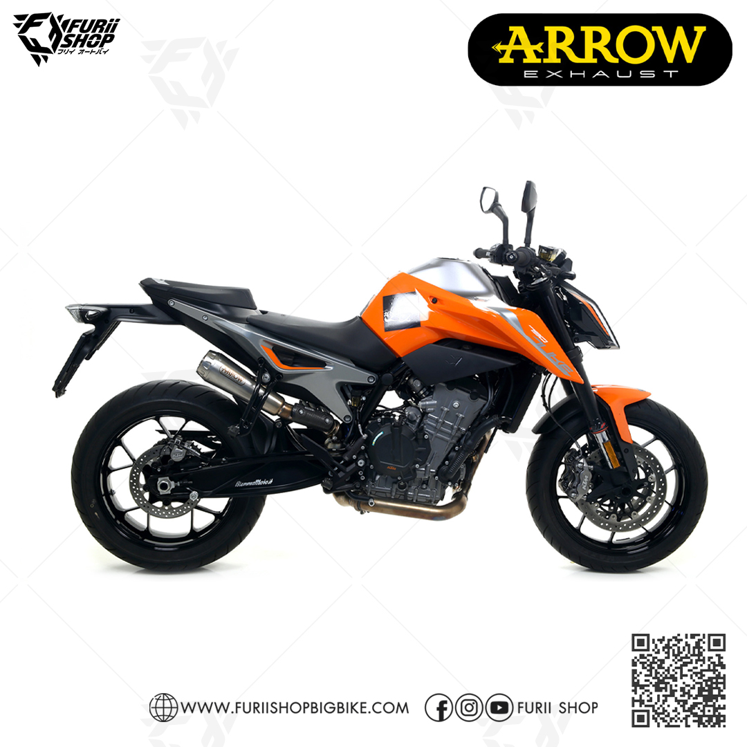 ท่อมอเตอร์ไซค์ Arrow Slip on Moto GP : for KTM Duke790 18-20/Duke890 2021-2023