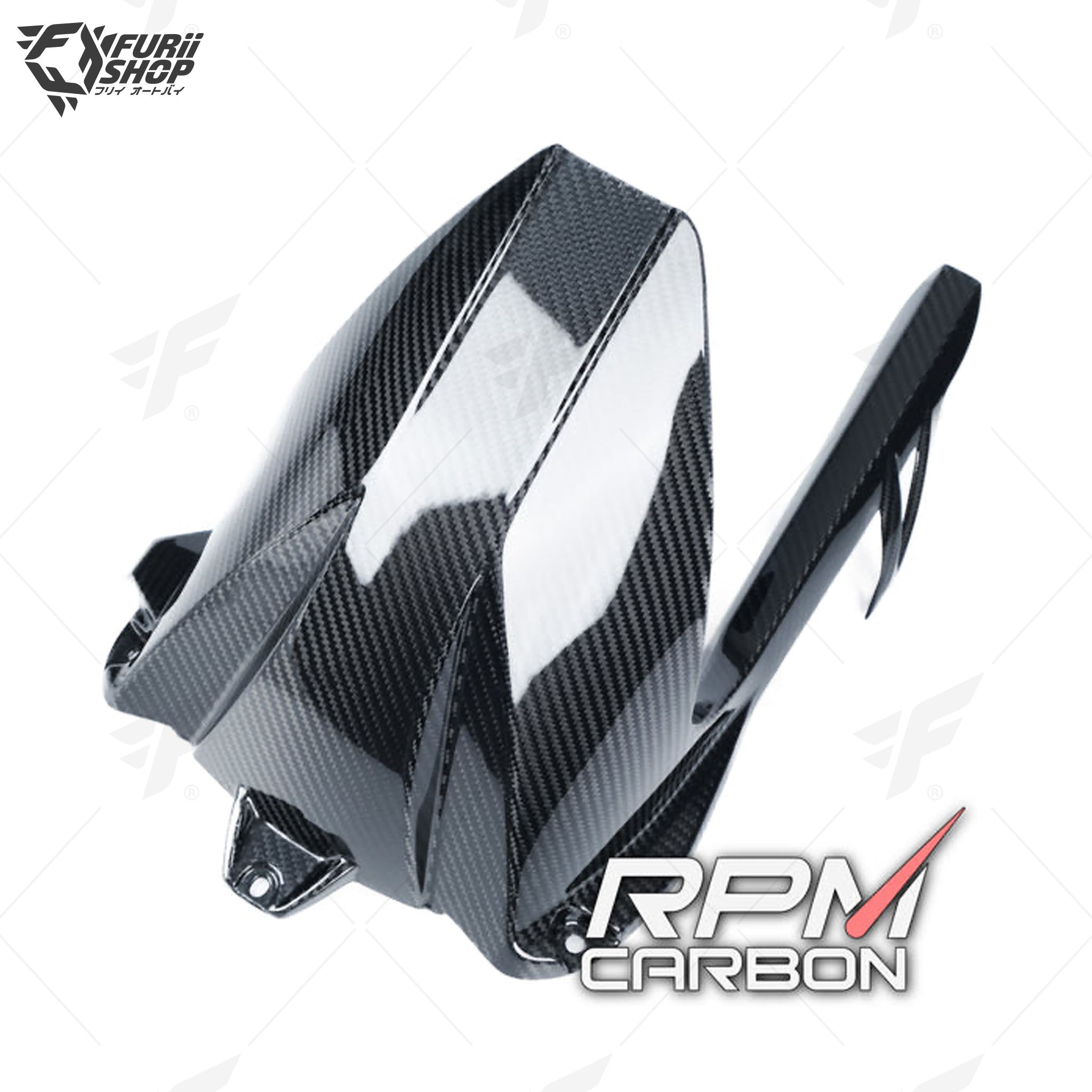 บังโคลนหลัง RPM Carbon Rear Hugger/Chain Guard Special V1 : for BMW S1000RR 2009-2019 / BMW S1000R 2014-2019