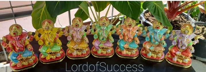 พระพิฆเนศวร ปางรีนาโมจัน ปางปลดหนี้ 🕉 สีประจำวันเกิด 🕉 เพื่อความสำเร็จและความเป็นสิริมงคลในชีวิต