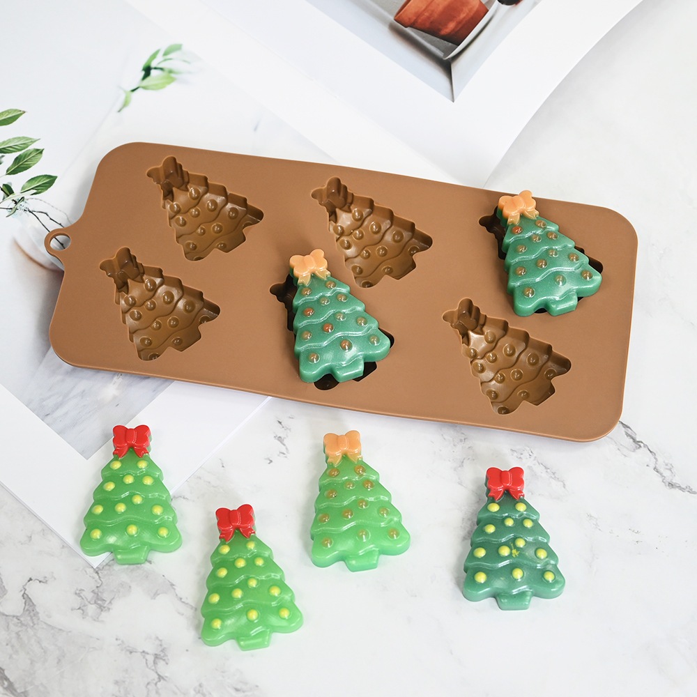 แม่พิมพ์คริสต์มาส ต้นคริสต์มาสช็อกโกแลต