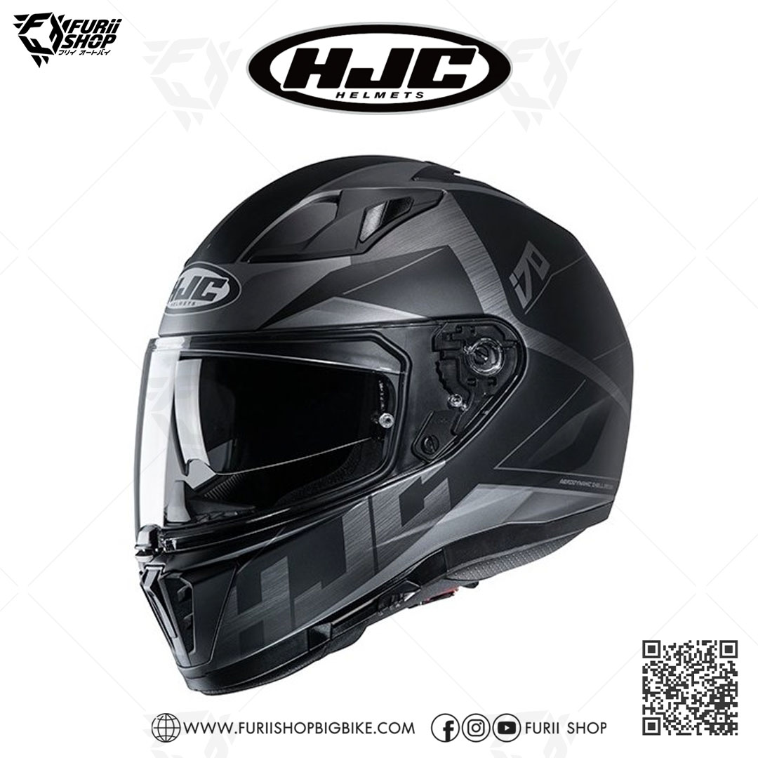 หมวกกันน็อคเต็มใบ(มีแว่นกันแดด) HJC I70 : ELUMA MC5SF