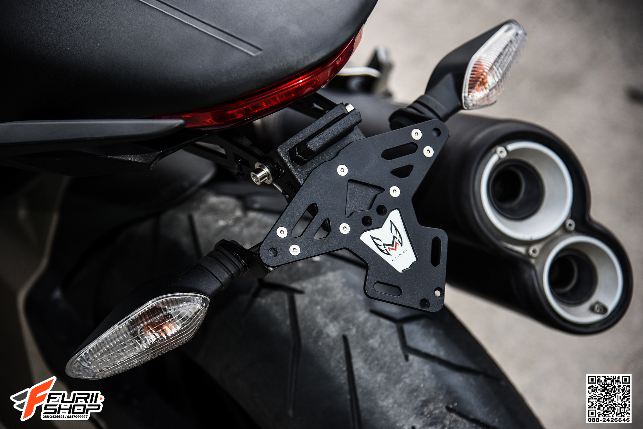 ท้ายสั้น M.A.D FOR DUCATI MONTER 821